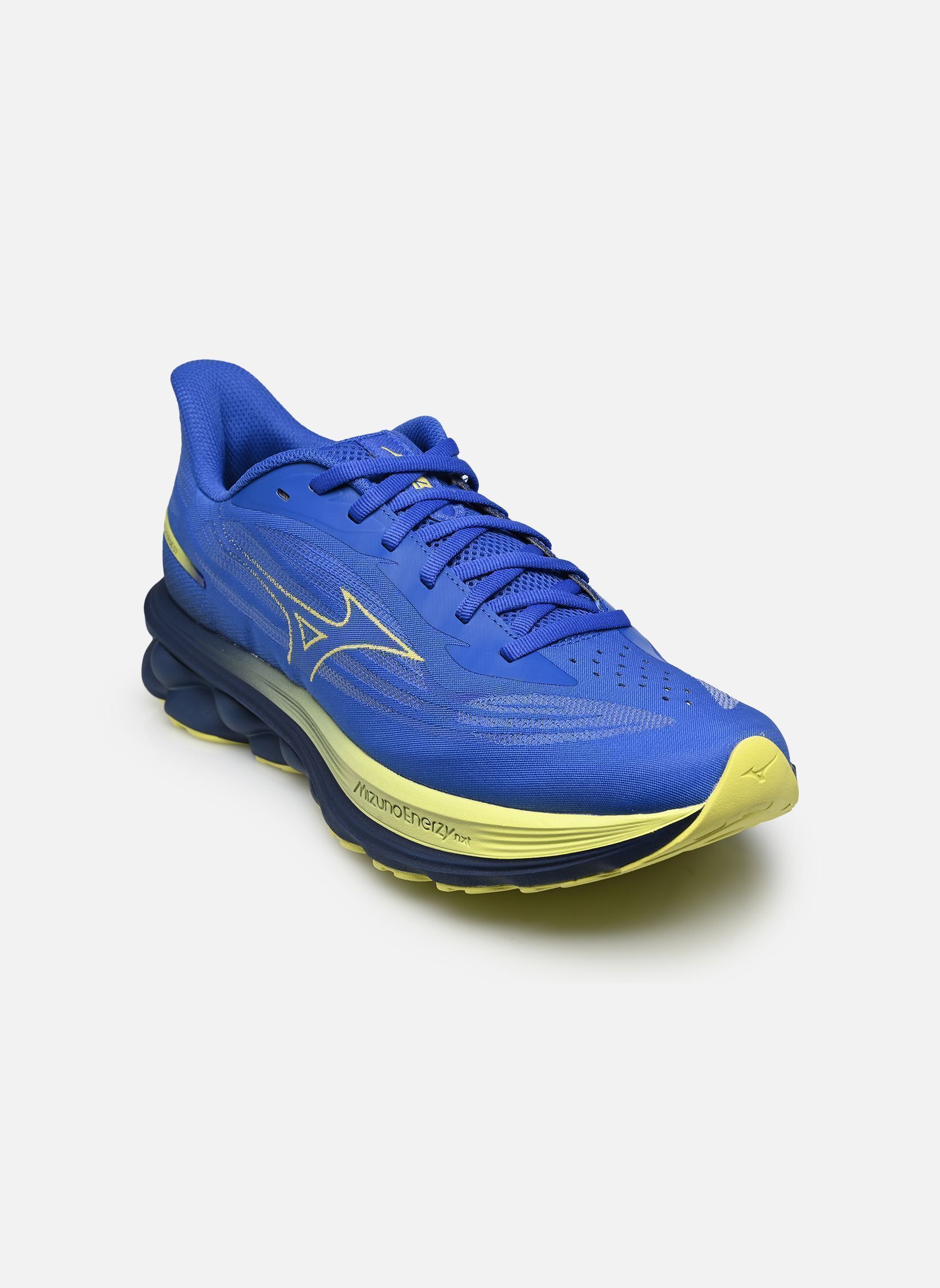Mizuno WAVE SKYRISE 7 Chaussures de running Dazzling Fortune JauneEstate Homme Taille46 - vue 2