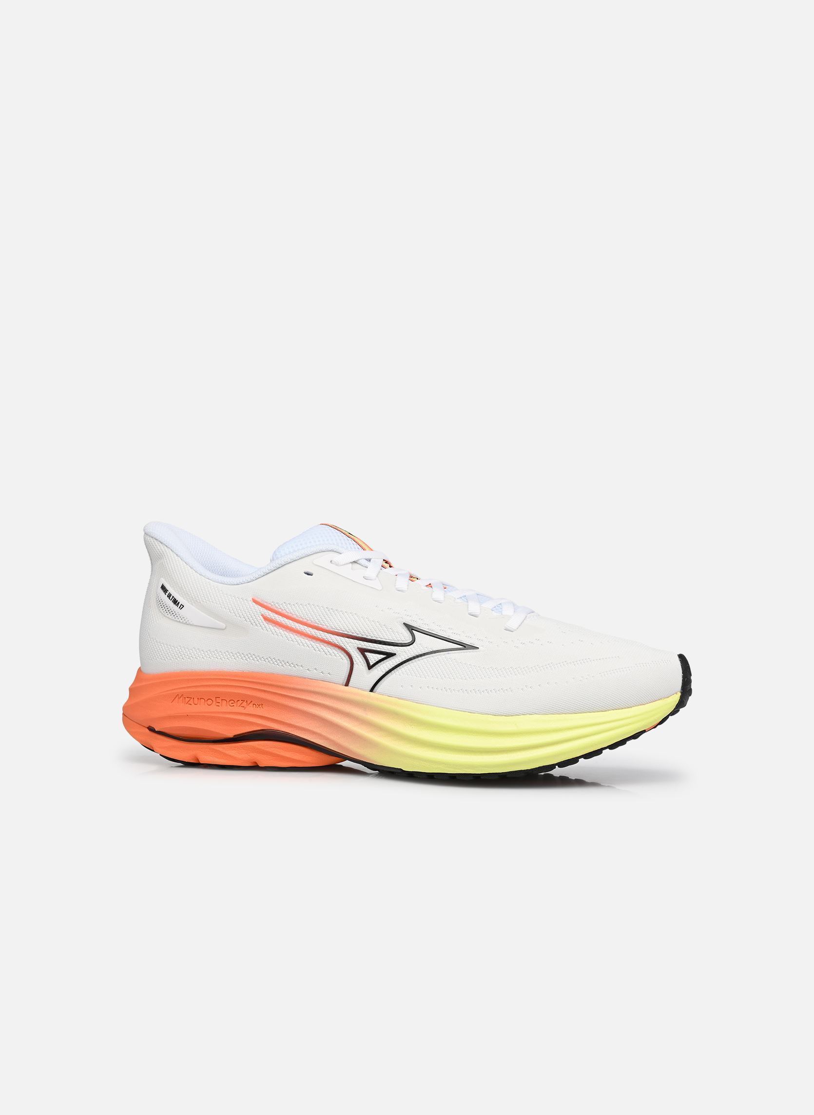 Sportschuhe WAVE ULTIMA 17 M herren weiß Mizuno Sportschuhe WAVE ULTIMA 17 M herren weiß WHITE/BLACK/LAVA ORANGE