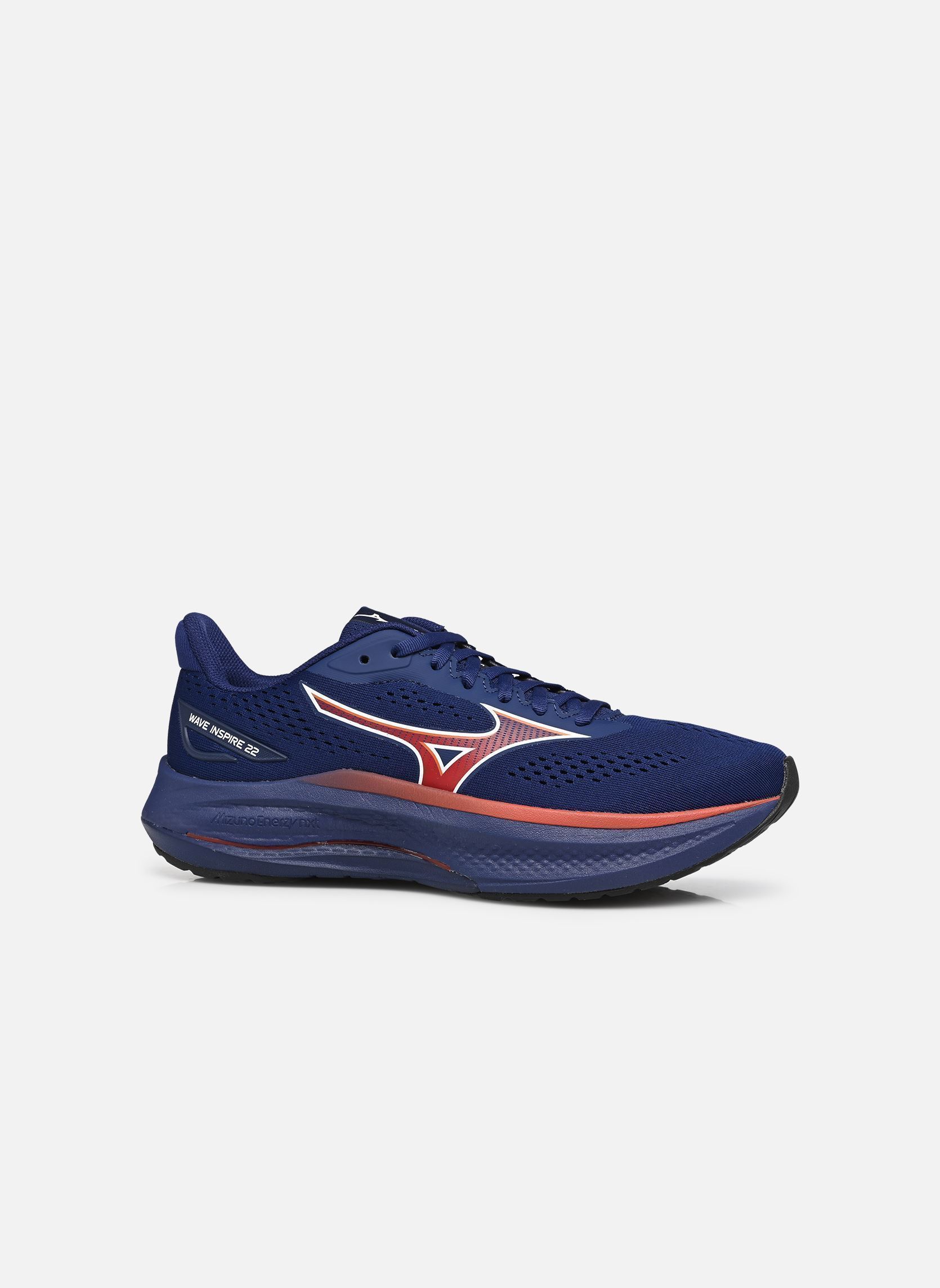 Sportschuhe WAVE INSPIRE 22 M herren blau Mizuno Sportschuhe WAVE INSPIRE 22 M herren blau BEACON BLUE/TOMATO PUREE/FIREC