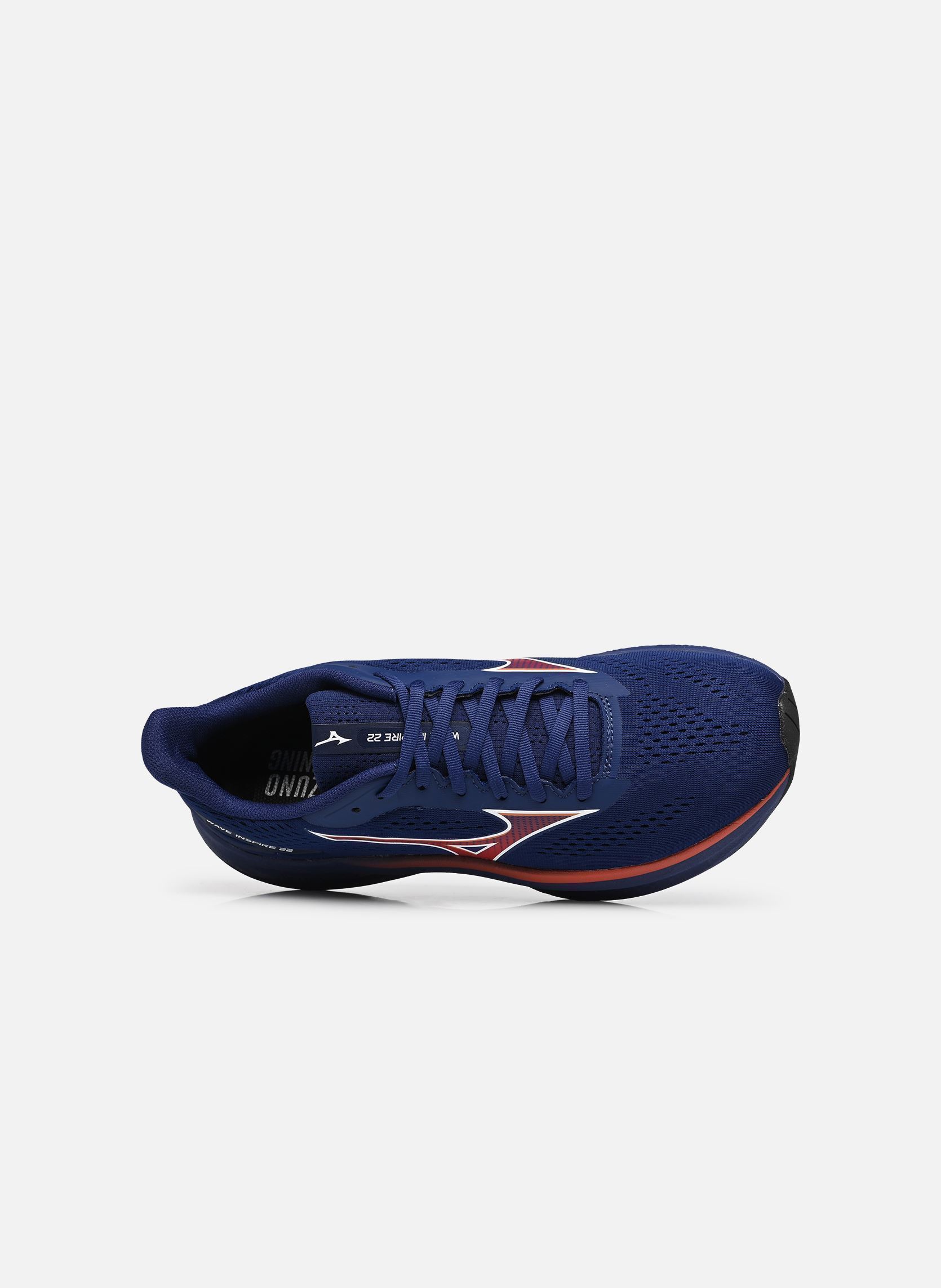 Sportschuhe WAVE INSPIRE 22 M herren blau Mizuno Sportschuhe WAVE INSPIRE 22 M herren blau BEACON BLUE/TOMATO PUREE/FIREC