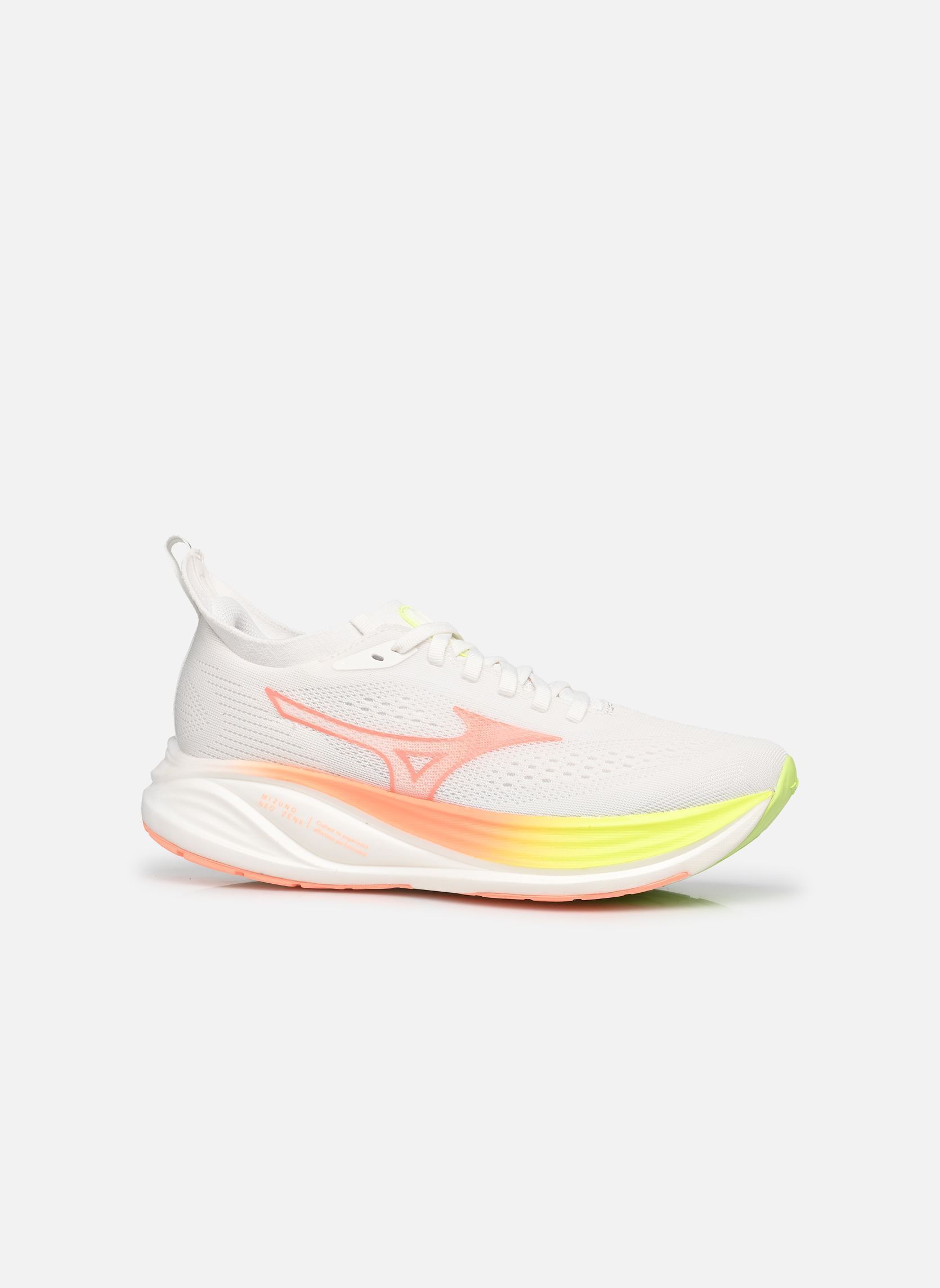 Sportschuhe MIZUNO NEO ZEN 2 W damen weiß Mizuno Sportschuhe MIZUNO NEO ZEN 2 W damen weiß GF WHITE/FLAMINGO CORAL/LIME P