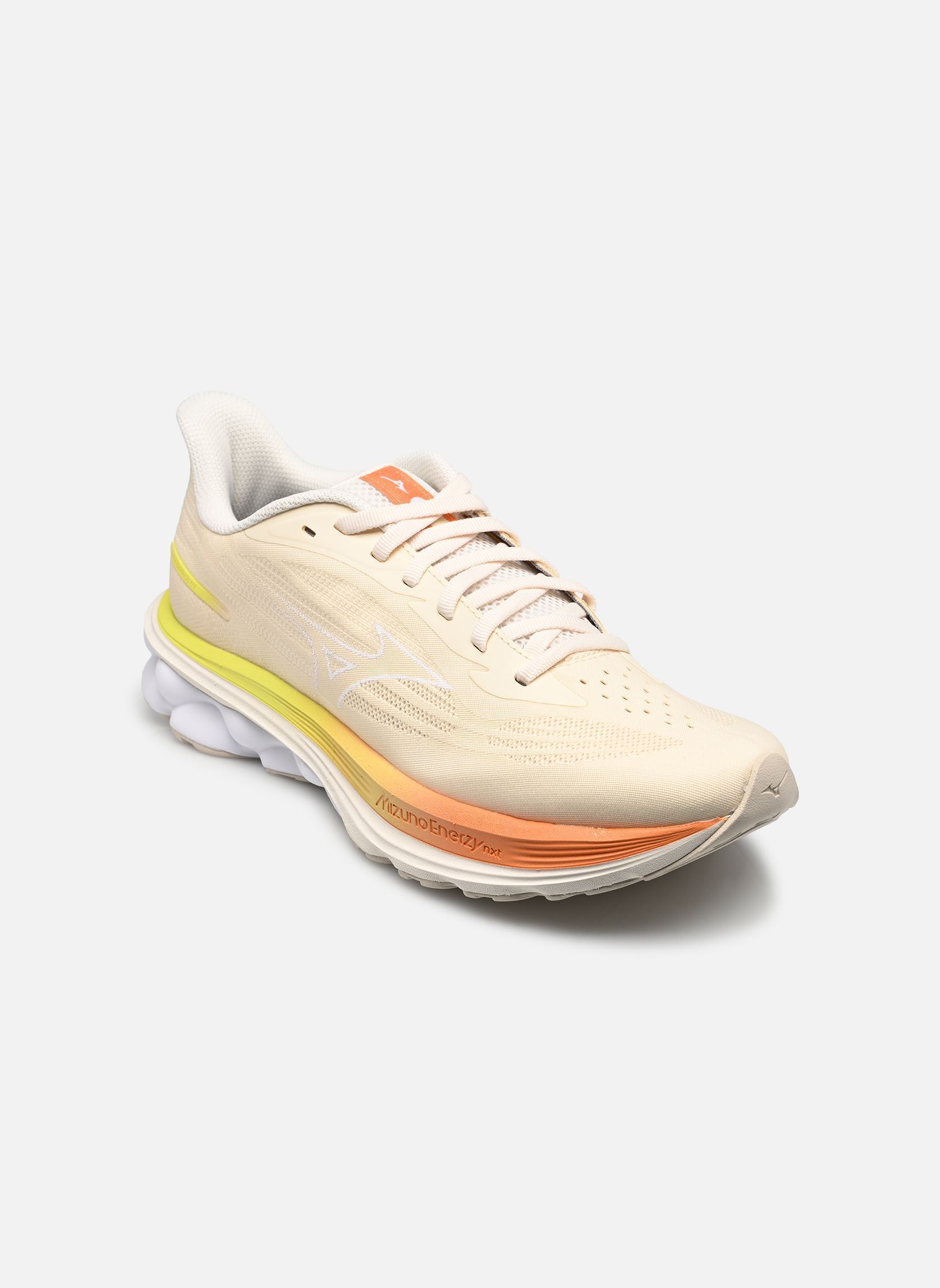 Sportschuhe WAVE SKYRISE 7 W damen beige Mizuno Sportschuhe WAVE SKYRISE 7 W damen beige PRISTINE/WHITE/AUTUMN SUNSET