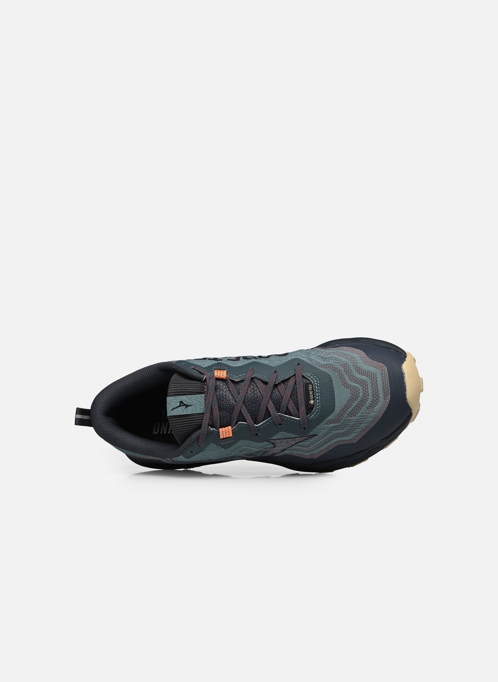 Sportschoenen WAVE DAICHI 9 GORE-TEX M heren blauw Mizuno Sportschoenen WAVE DAICHI 9 GORE-TEX M heren blauw North Atlantic/Black/Pale Khak