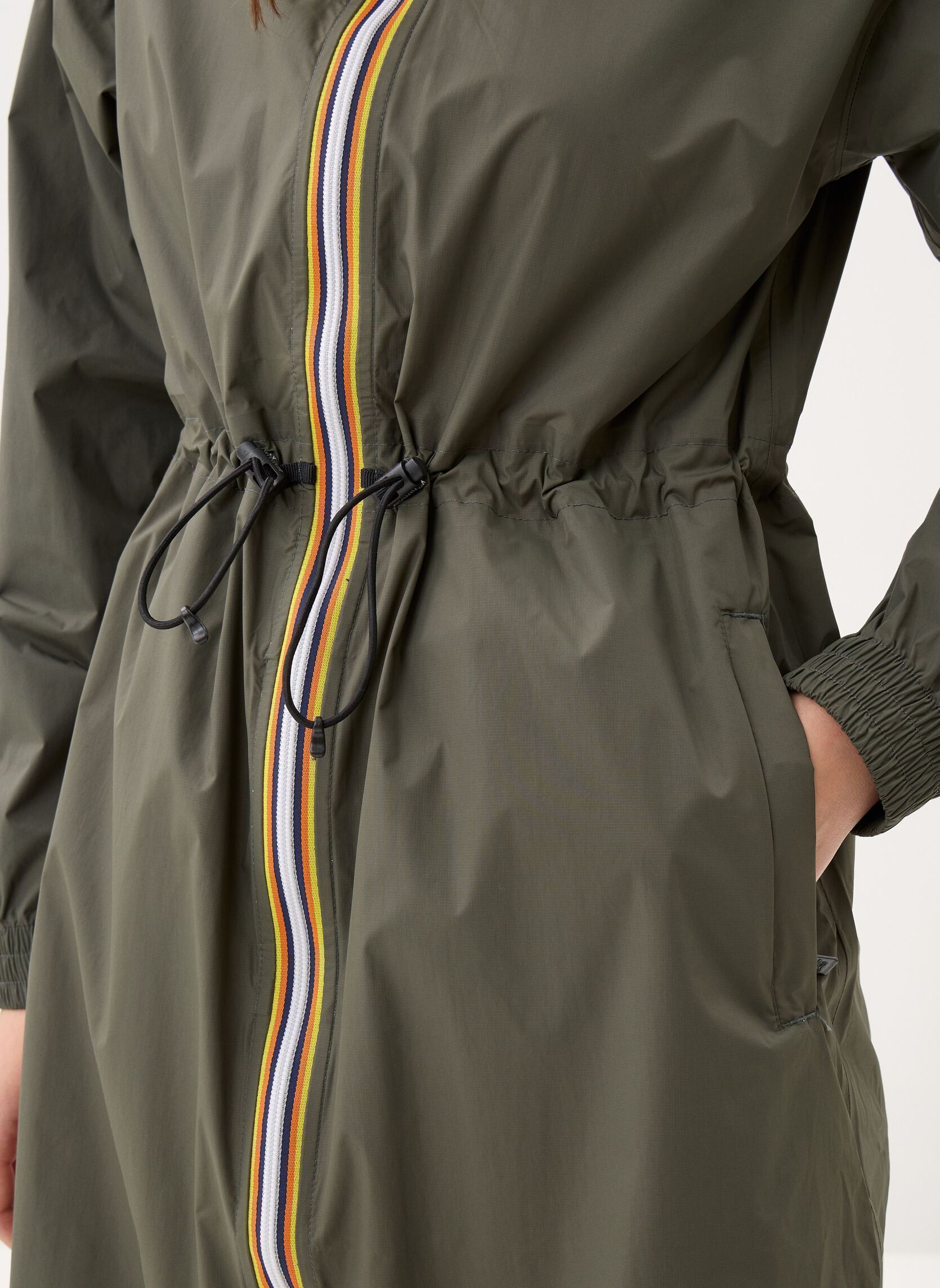 Regenjacken LE VRAI 4.0 DELIA damen grün K-Way Regenjacken LE VRAI 4.0 DELIA damen grün GREEN BLACKISH
