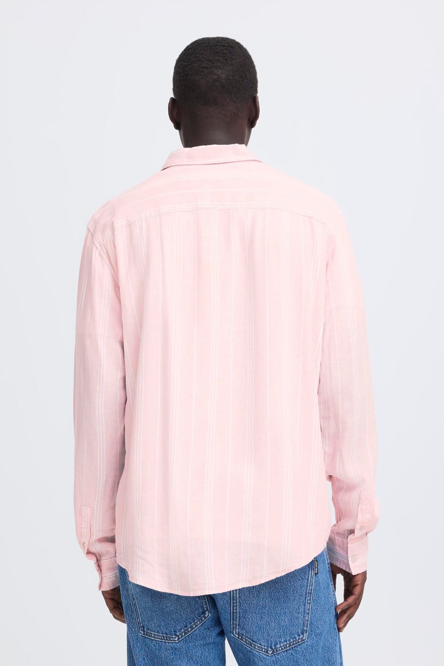 Hemden Bhbobby Linen Stripe herren rosa Blend Hemden Bhbobby Linen Stripe herren rosa Chalk Pink