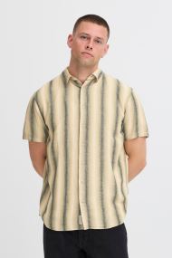 Chemises Bhbobby Linen Multi Stripe homme vert Blend Chemises Bhbobby Linen Multi Stripe homme vert Oil Green