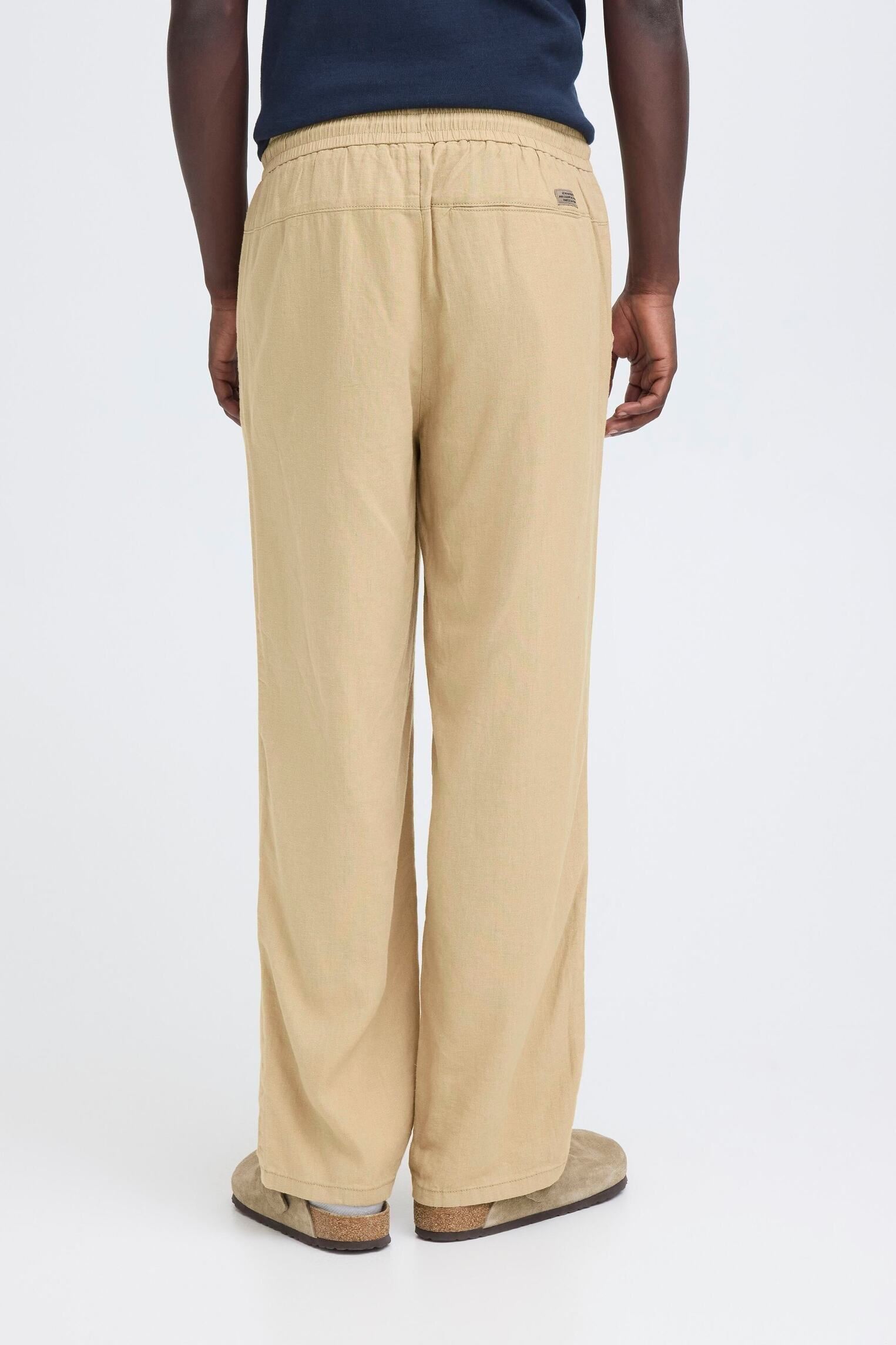 Pantalons droits Bhmalvin Linen Easy P homme marron Blend Pantalons droits Bhmalvin Linen Easy P homme marron CORNSTALK