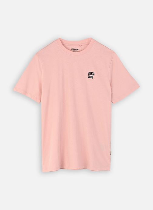 Blend T-shirts Bhkaan Emb S/S Tee heren roze