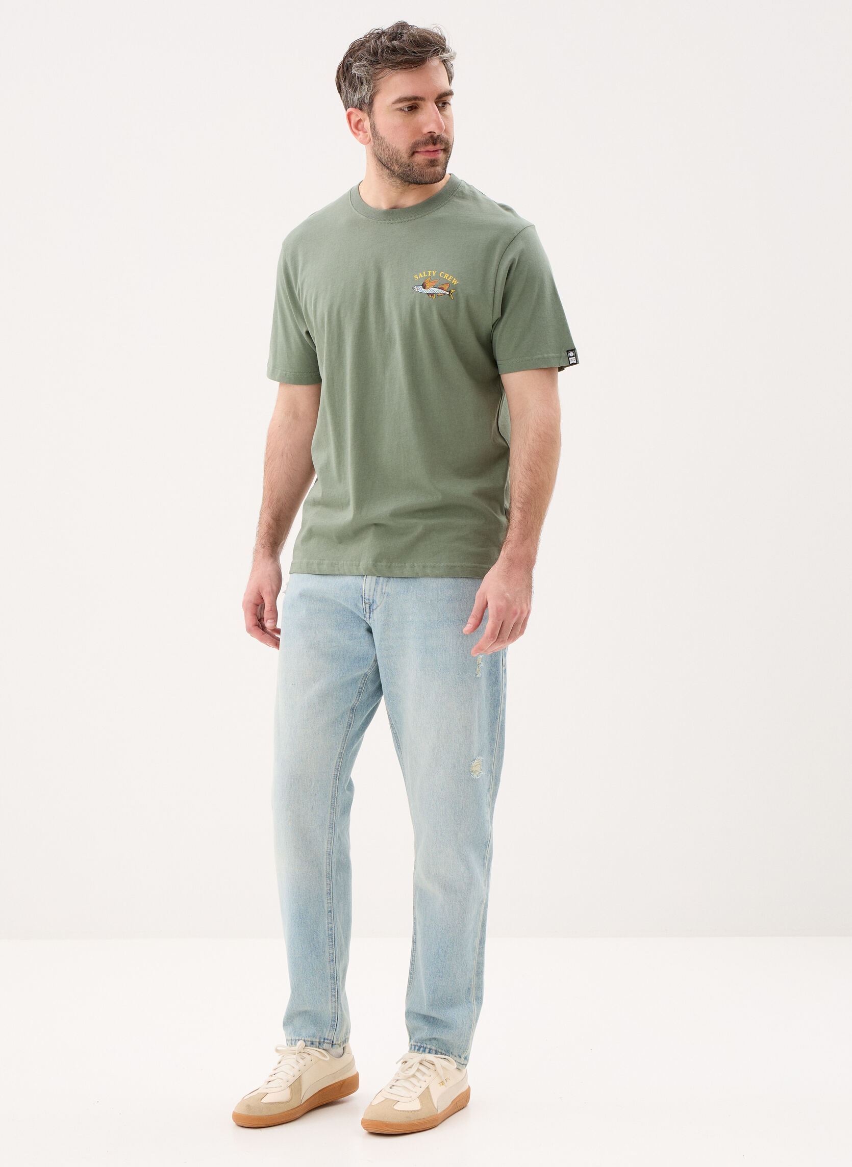 Rechte jeans / Straight Leg Jeans Bhhurricane Relx heren blauw Blend Rechte jeans / Straight Leg Jeans Bhhurricane Relx heren blauw DENIM LIGHT BLUE