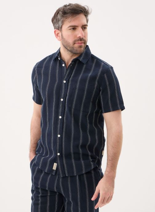Blend Chemises Bhadan homme bleu