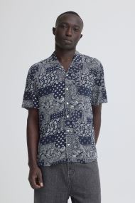 Chemises Bhaslak Shirt Print homme bleu Blend Chemises Bhaslak Shirt Print homme bleu Salute