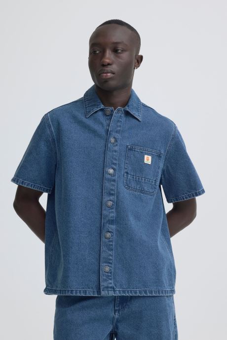 Blend Chemises Bhmigs Sun Overshirt homme bleu