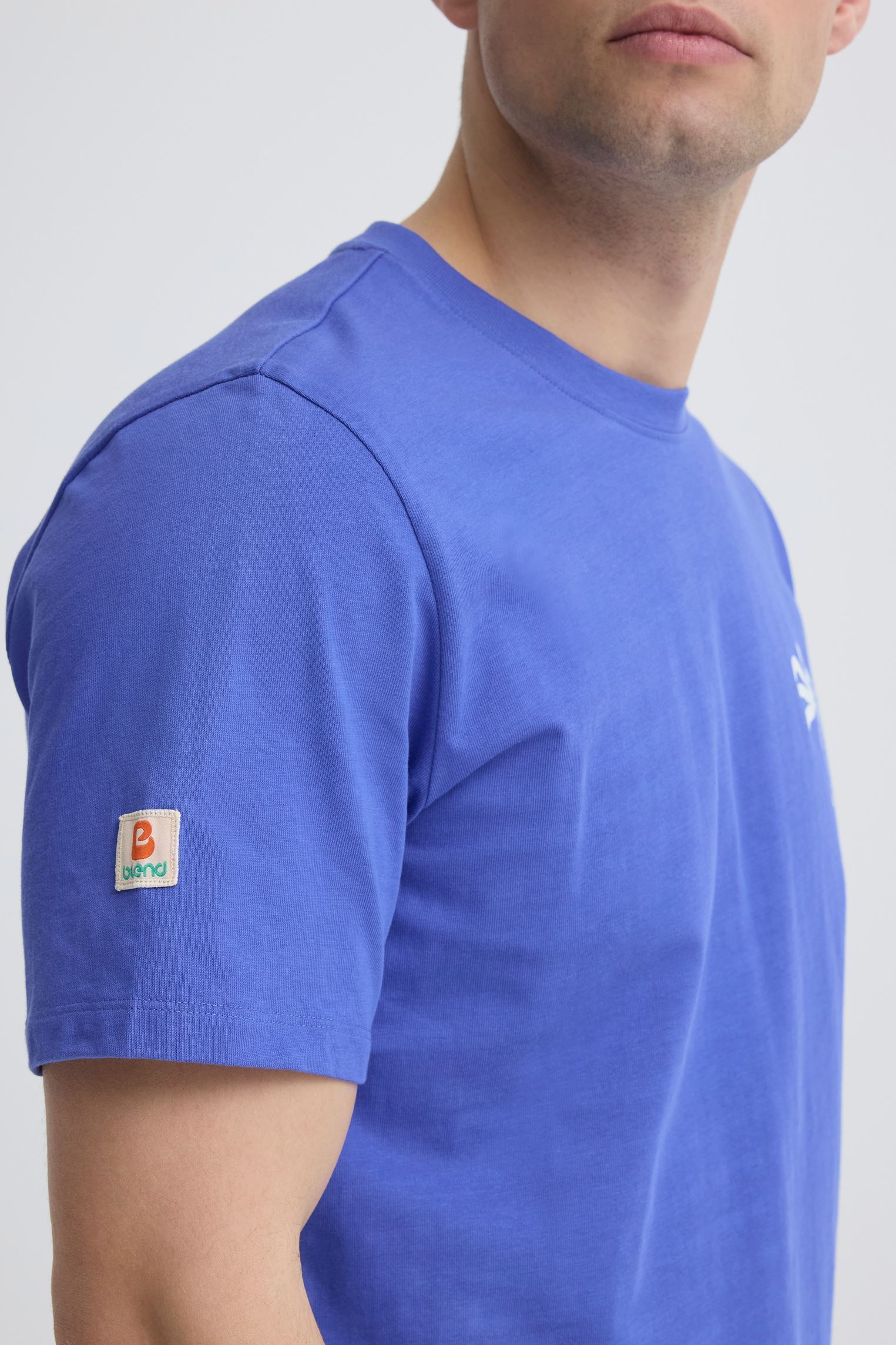 T-Shirts Bhsun Palms Tee herren blau Blend T-Shirts Bhsun Palms Tee herren blau Dazzling Blue