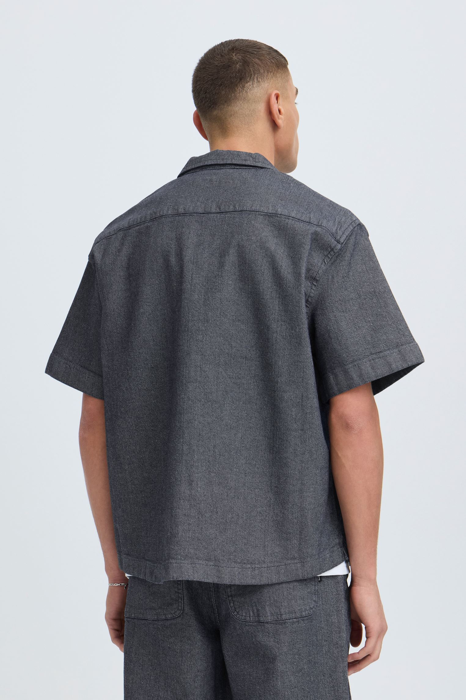 Chemises Sdtanner homme bleu SOLID Chemises Sdtanner homme bleu Blue Wash Denim