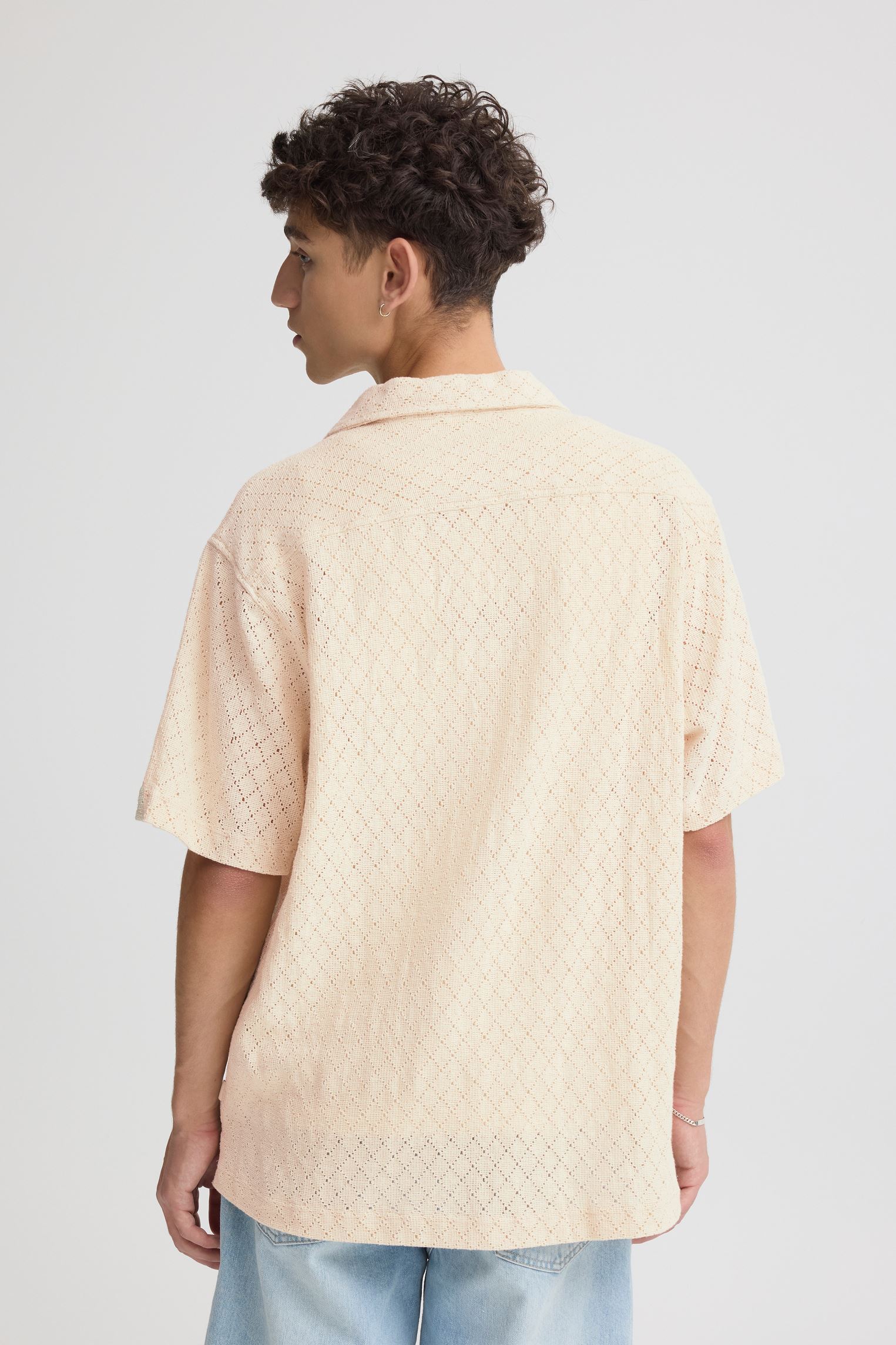 Hemden Sdteagan heren bruin SOLID Hemden Sdteagan heren bruin Oatmeal