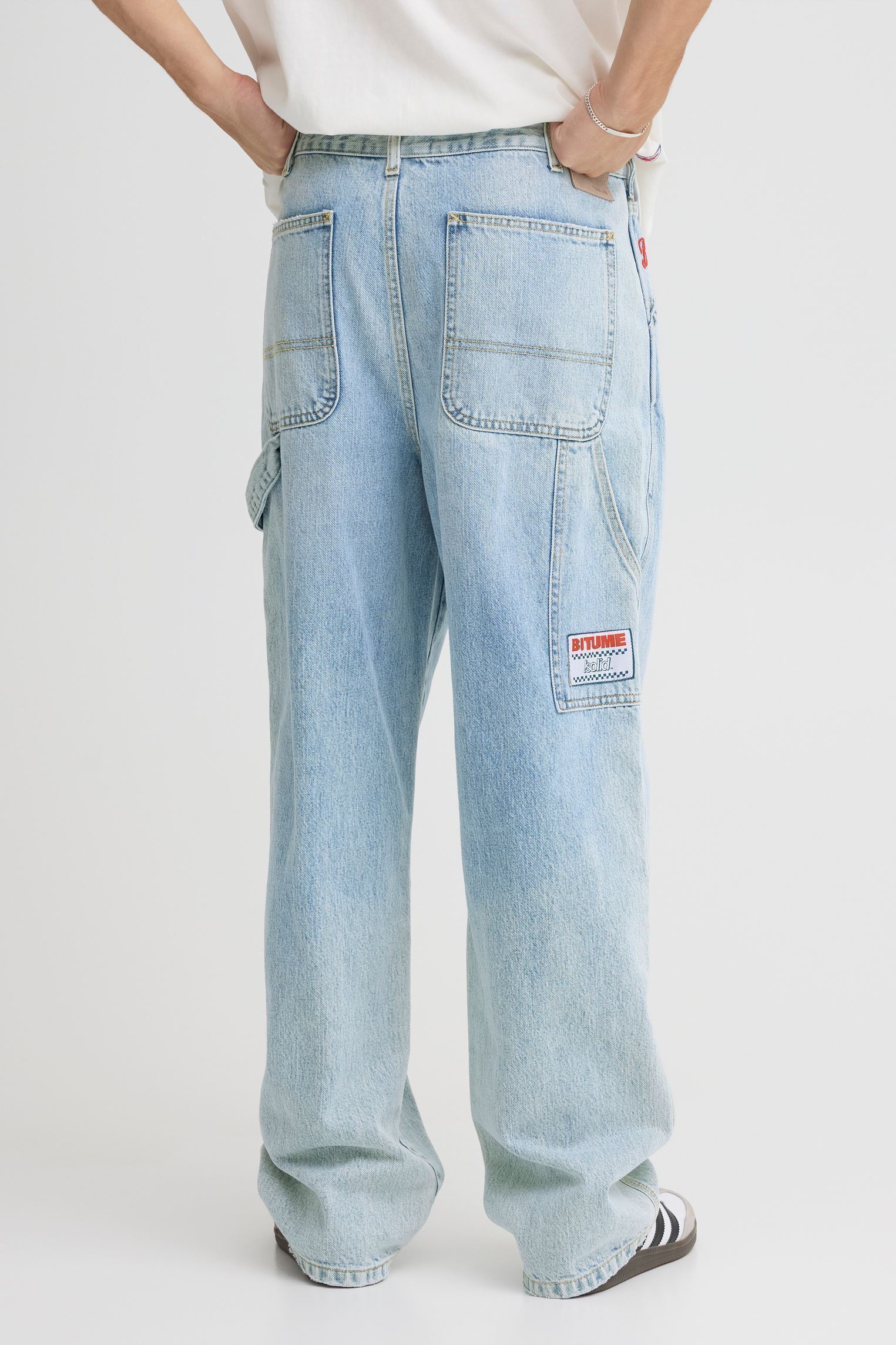 Jeans droit Sdmason Blaise homme bleu SOLID Jeans droit Sdmason Blaise homme bleu Faded Denim
