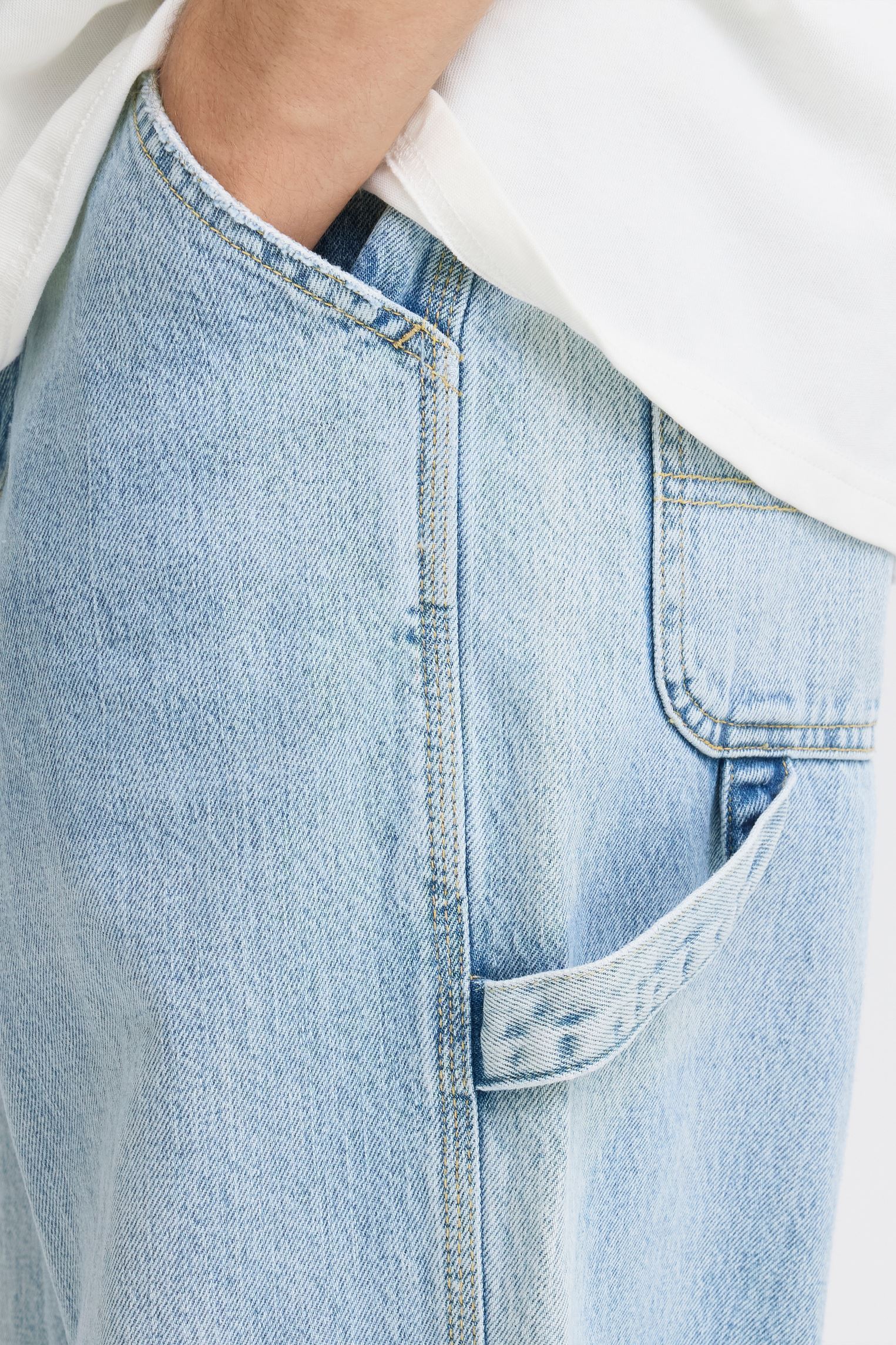 Jeans droit Sdmason Blaise homme bleu SOLID Jeans droit Sdmason Blaise homme bleu Faded Denim