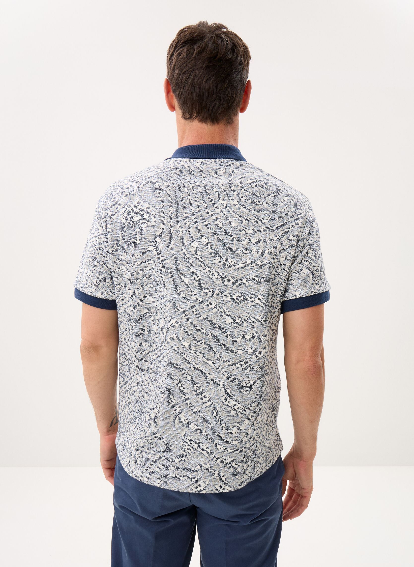 Polos Sduxton Polo homme bleu SOLID Polos Sduxton Polo homme bleu 193932 Naval Academy
