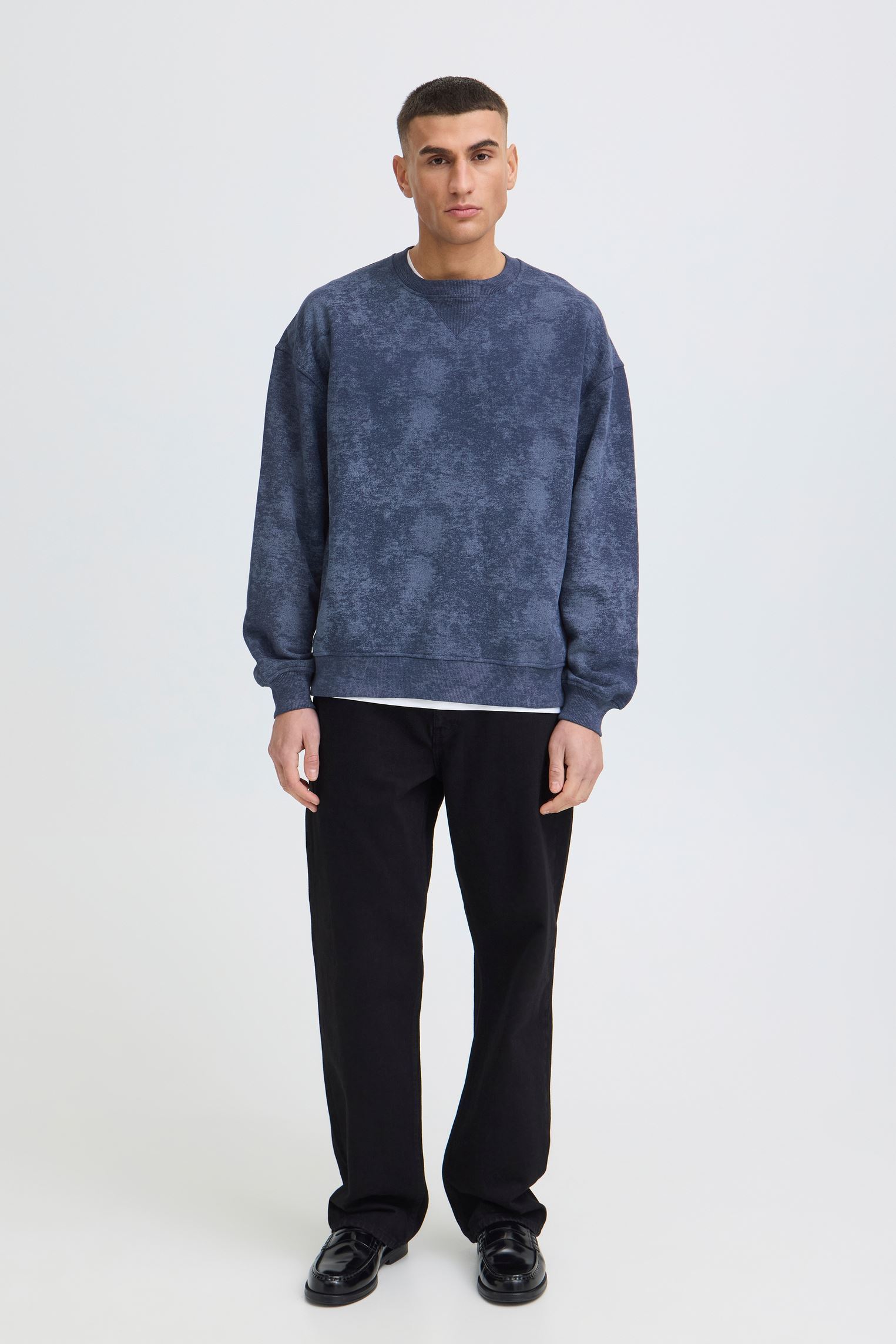 Sweatshirts Sdutkins heren blauw SOLID Sweatshirts Sdutkins heren blauw Naval Academy
