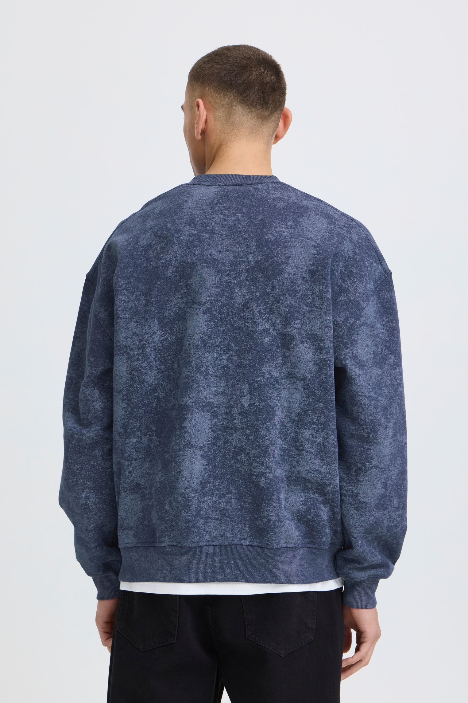 Sweatshirts Sdutkins heren blauw SOLID Sweatshirts Sdutkins heren blauw Naval Academy