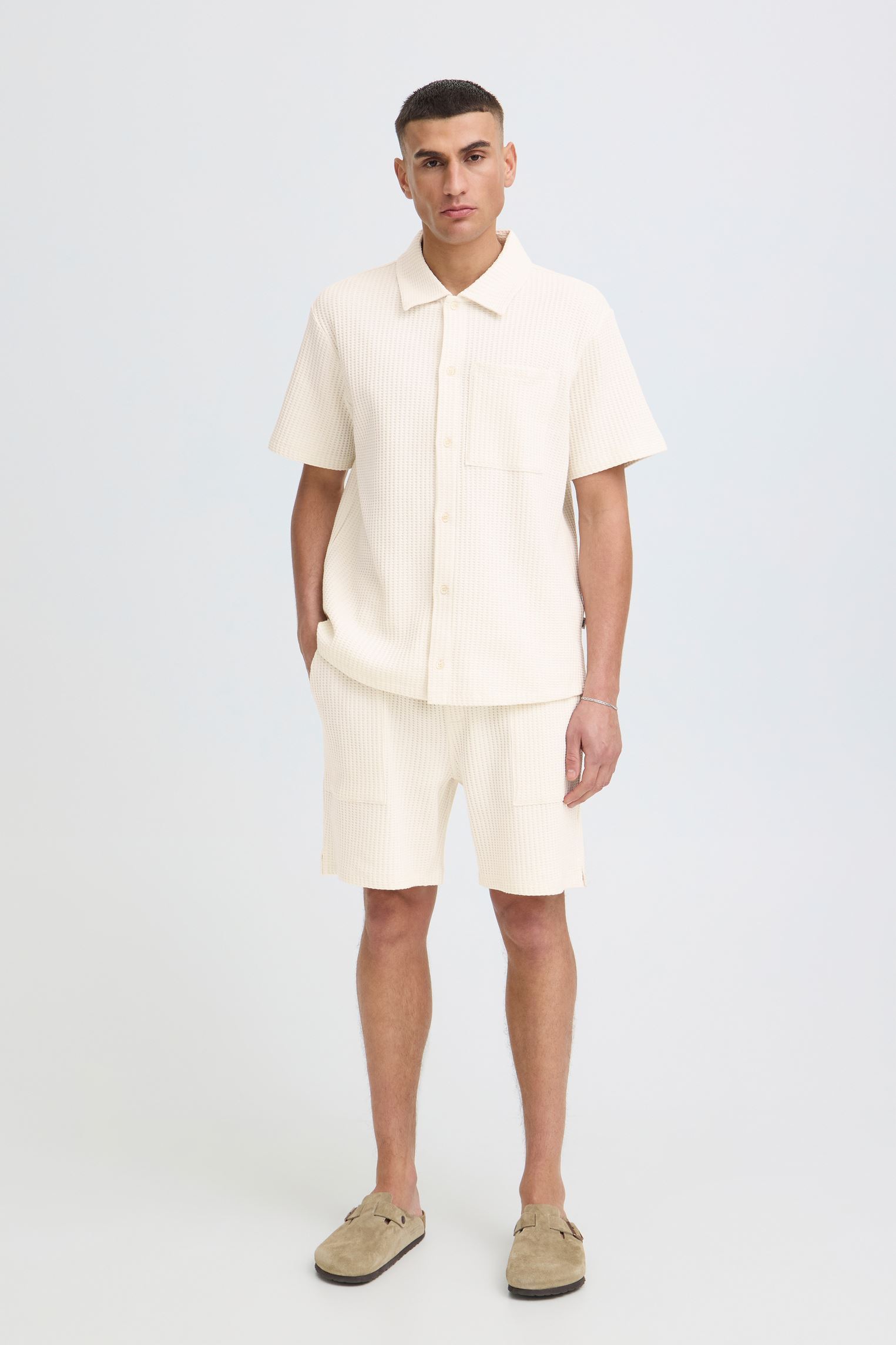 Shorts Sdalann Utley heren wit SOLID Shorts Sdalann Utley heren wit Off white