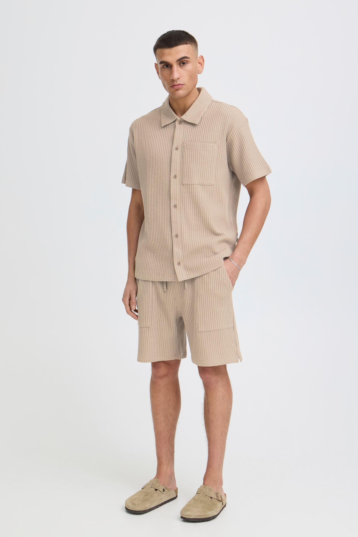 Shorts Sdalann Utley heren bruin SOLID Shorts Sdalann Utley heren bruin DRIFTWOOD