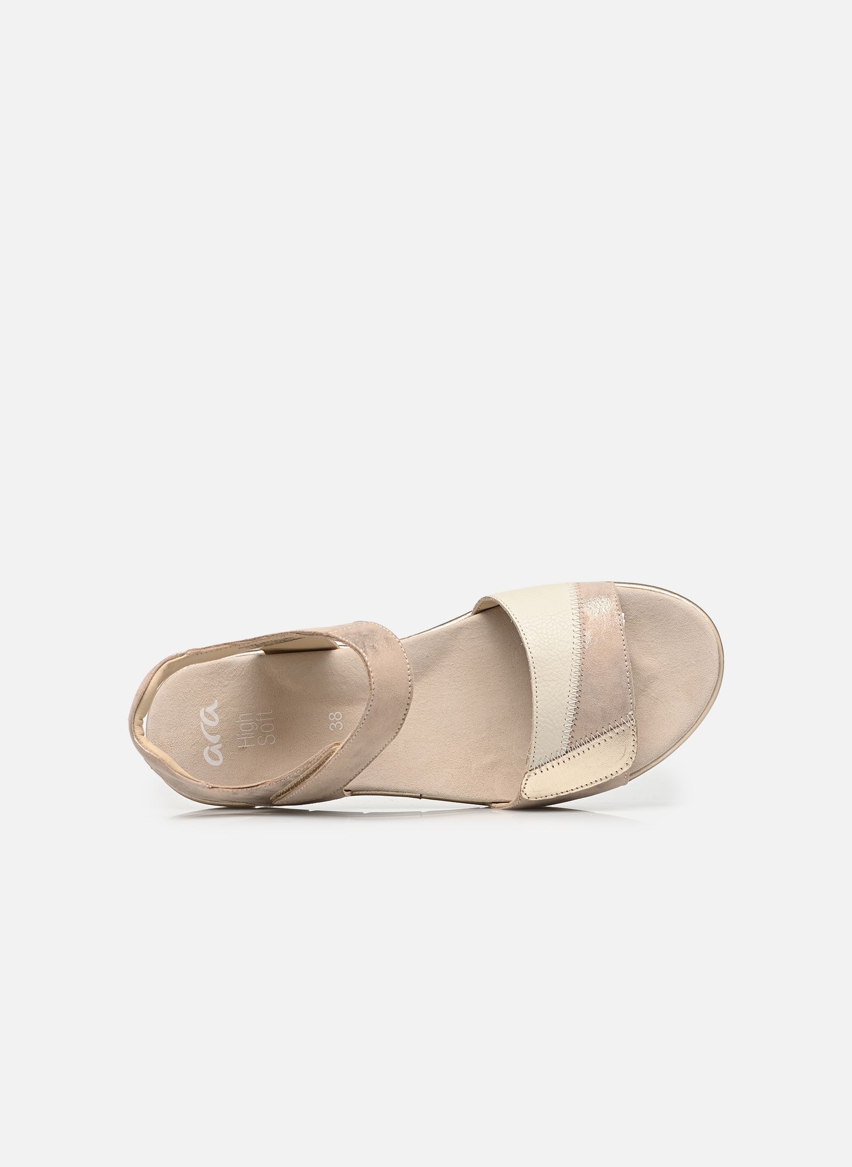 Keil- und Plateausandalen CAMBRIDGE-S 12-26504 damen beige Ara Keil- und Plateausandalen CAMBRIDGE-S 12-26504 damen beige Sand,Cream,Shell
