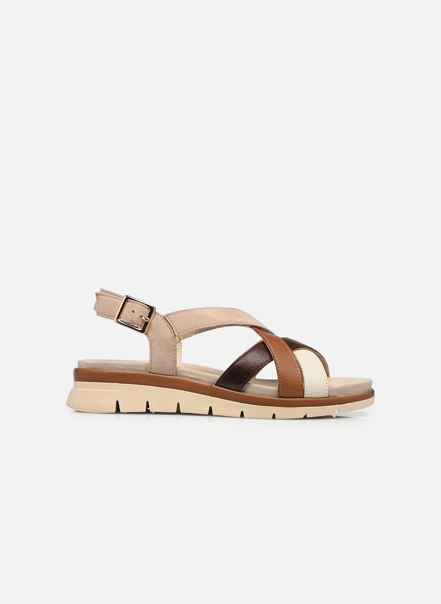 Keil- und Plateausandalen CAMBRIDGE-S 12-26508 damen mehrfarbig Ara Keil- und Plateausandalen CAMBRIDGE-S 12-26508 damen mehrfarbig Cream,Mousse,Mocca,Shell