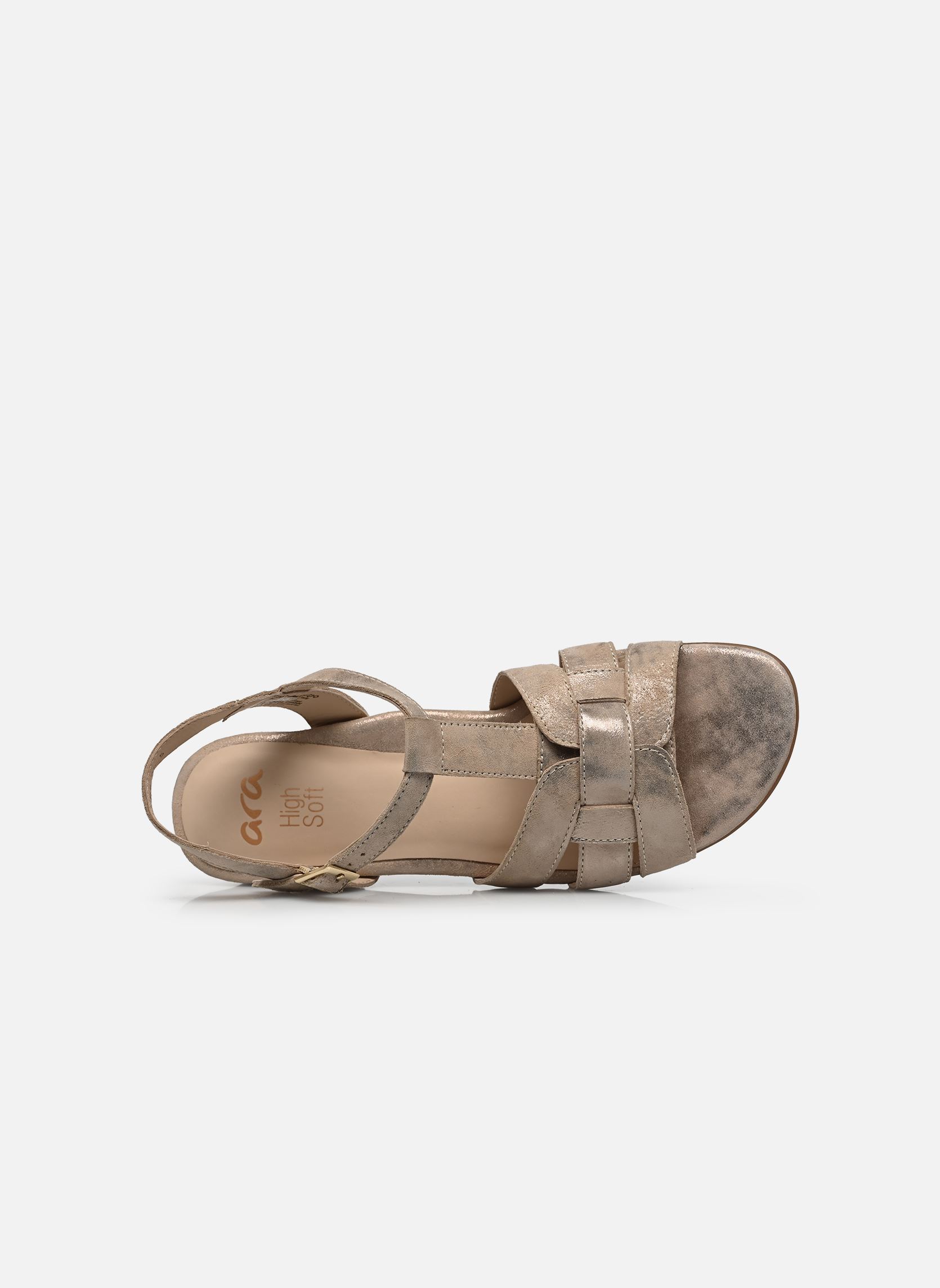 Keil- und Plateausandalen SIRMIONE-S 12-27306 damen beige Ara Keil- und Plateausandalen SIRMIONE-S 12-27306 damen beige Shell,Natur