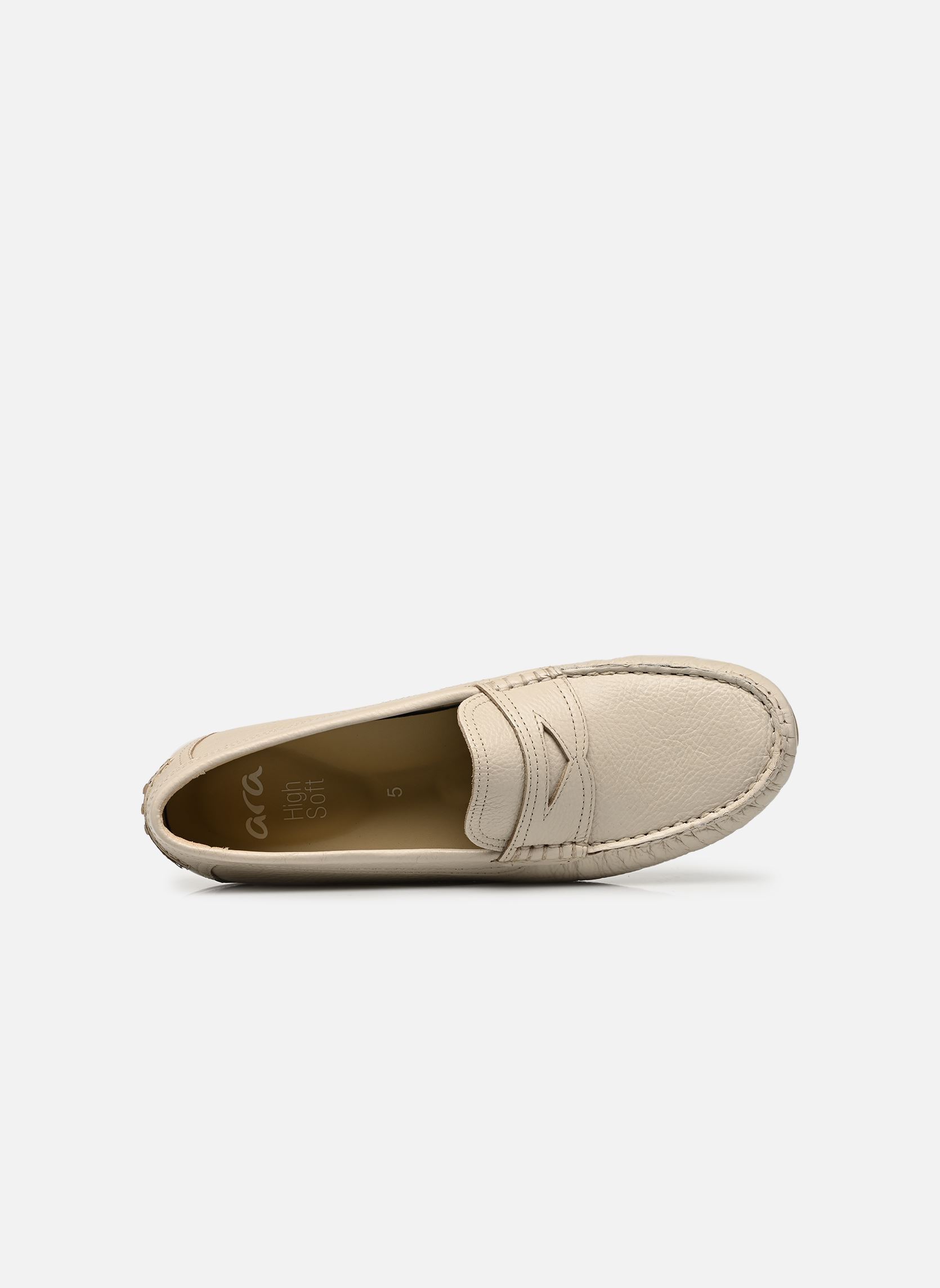 Mocassins NEW PORT 12-27702 dames beige Ara Mocassins NEW PORT 12-27702 dames beige CREAM