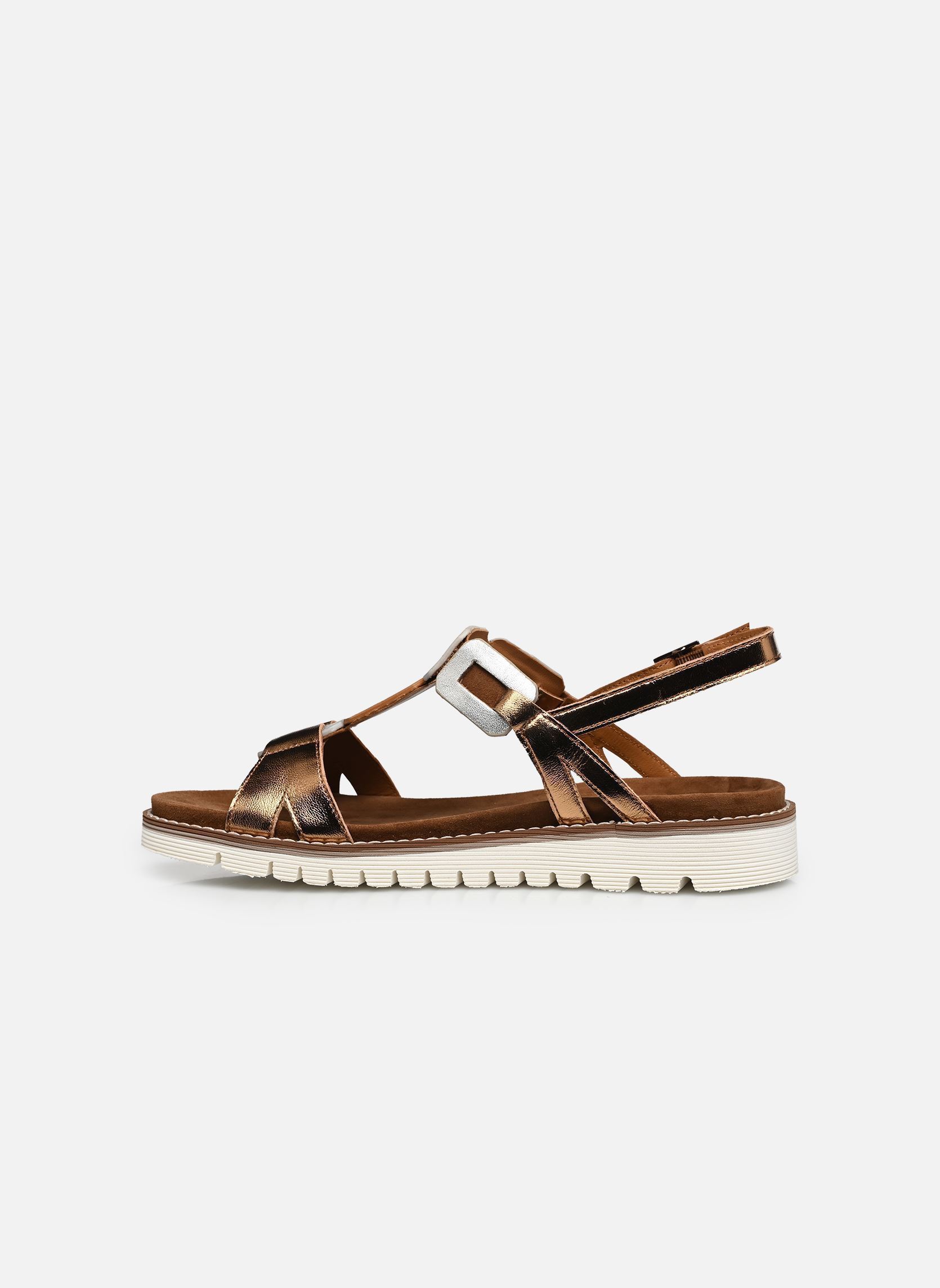 Sandales KENT-SPORT-S 12-28136 femme or et bronze Ara Sandales KENT-SPORT-S 12-28136 femme or et bronze Whisky,Platin,Silber