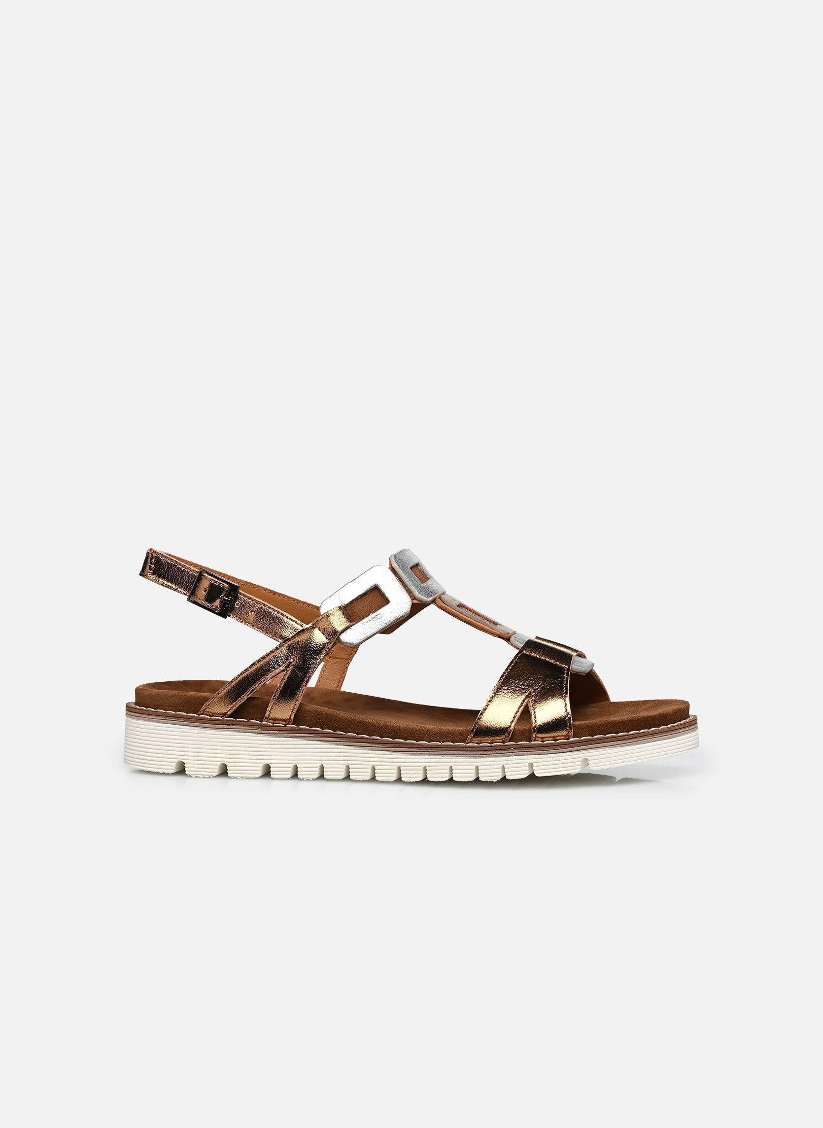 Sandales KENT-SPORT-S 12-28136 femme or et bronze Ara Sandales KENT-SPORT-S 12-28136 femme or et bronze Whisky,Platin,Silber