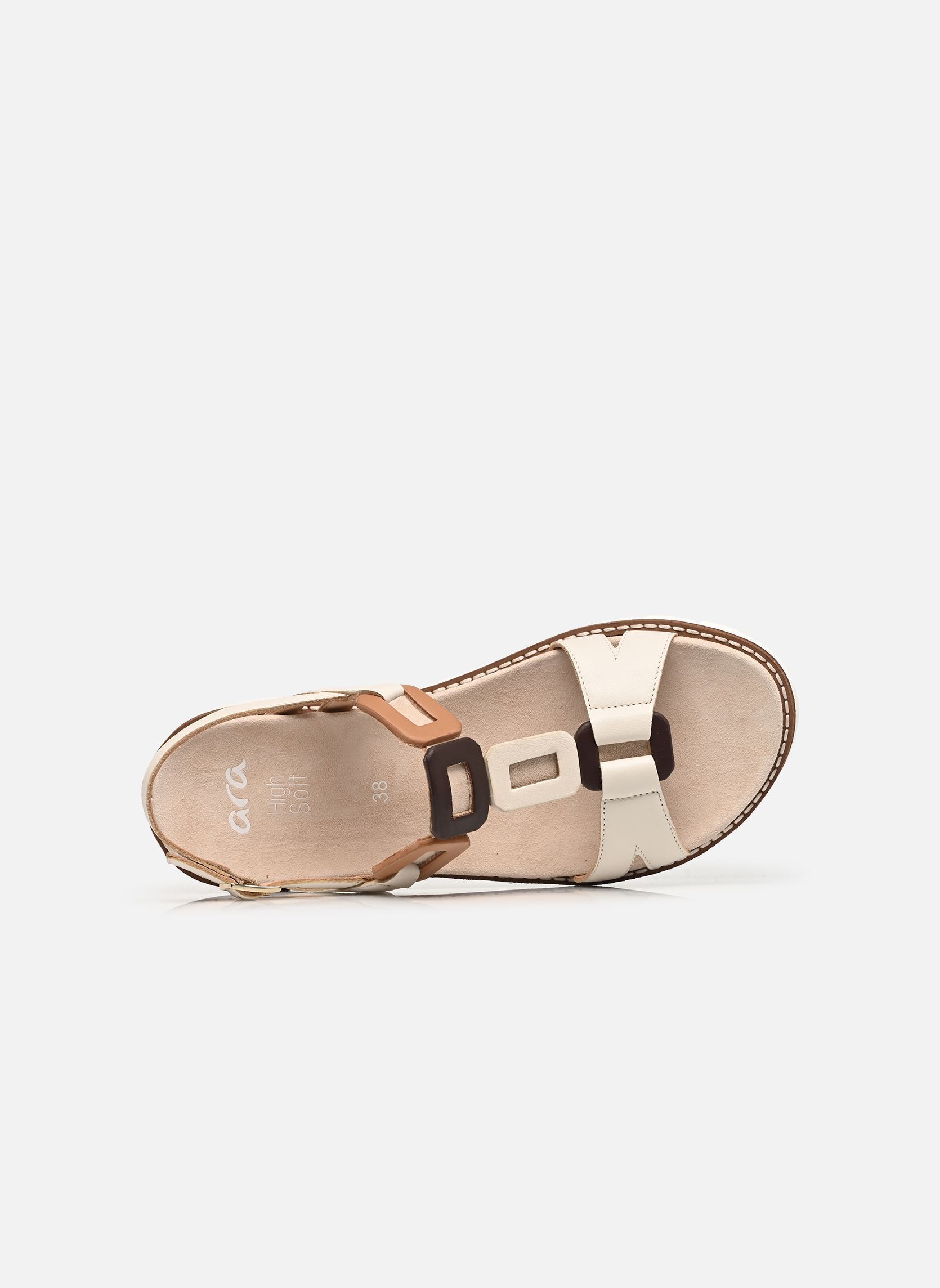 Sandalen KENT-SPORT-S 12-28136 damen weiß Ara Sandalen KENT-SPORT-S 12-28136 damen weiß Cream,Mousse,Mocca