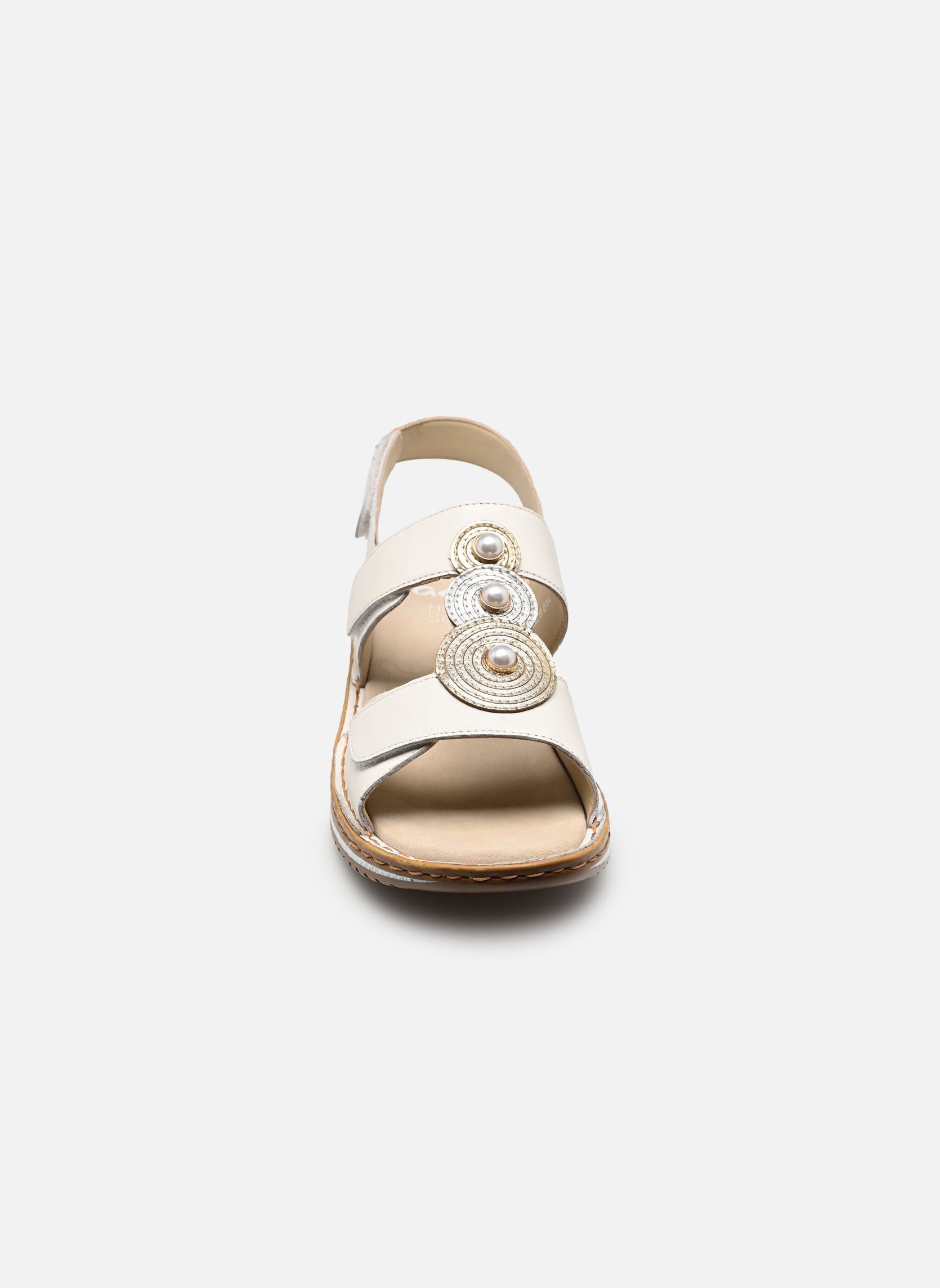Flache Sandalen HAWAII 2.0 12-29014 damen weiß Ara Flache Sandalen HAWAII 2.0 12-29014 damen weiß Weiss,Platin,Silber
