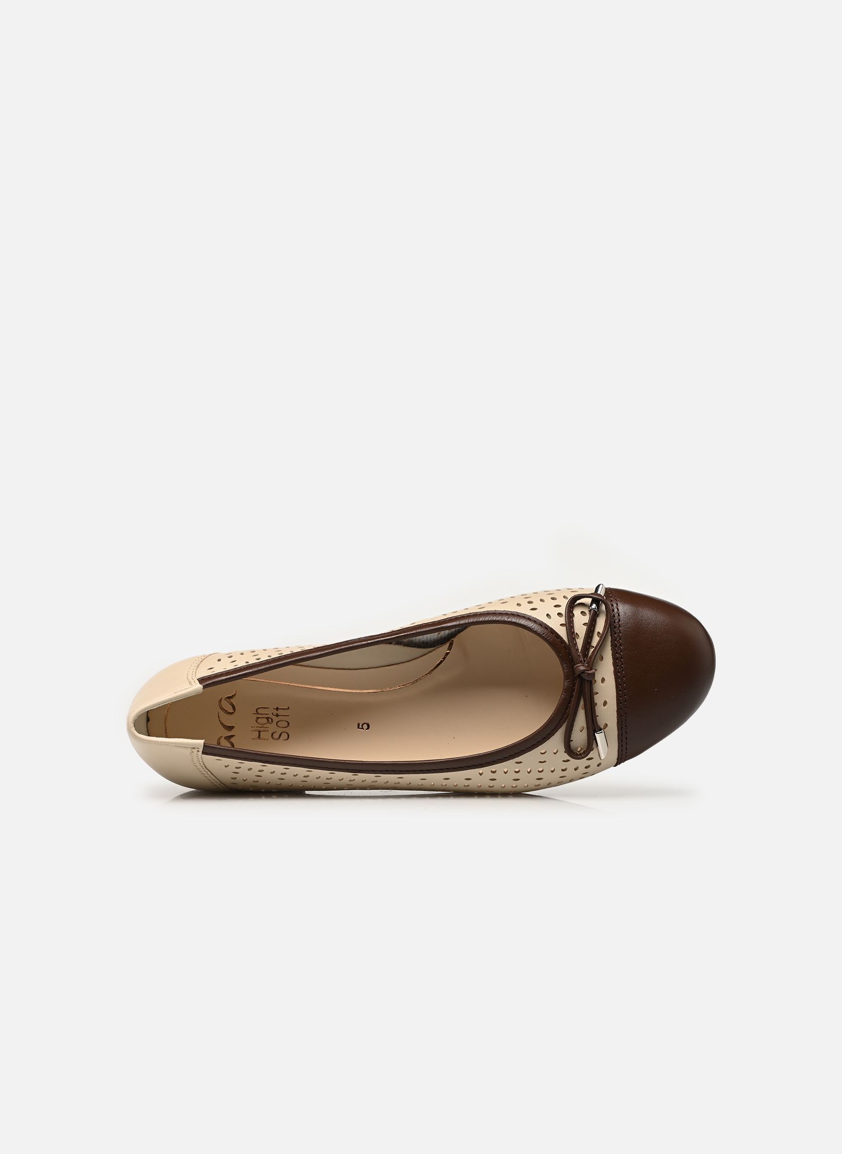 Ballerines classiques SARDINIA 12-31344 femme beige Ara Ballerines classiques SARDINIA 12-31344 femme beige MOCCA,BEACH