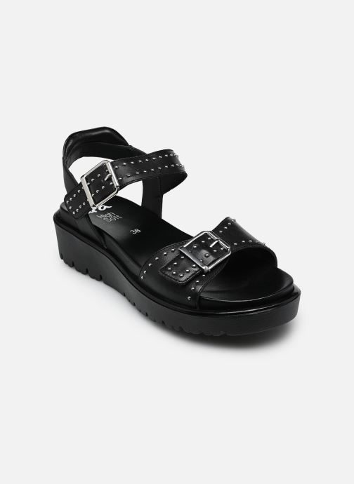 Ara Sandales compensées et plateformes BILBAO-S 12-33517 femme noir