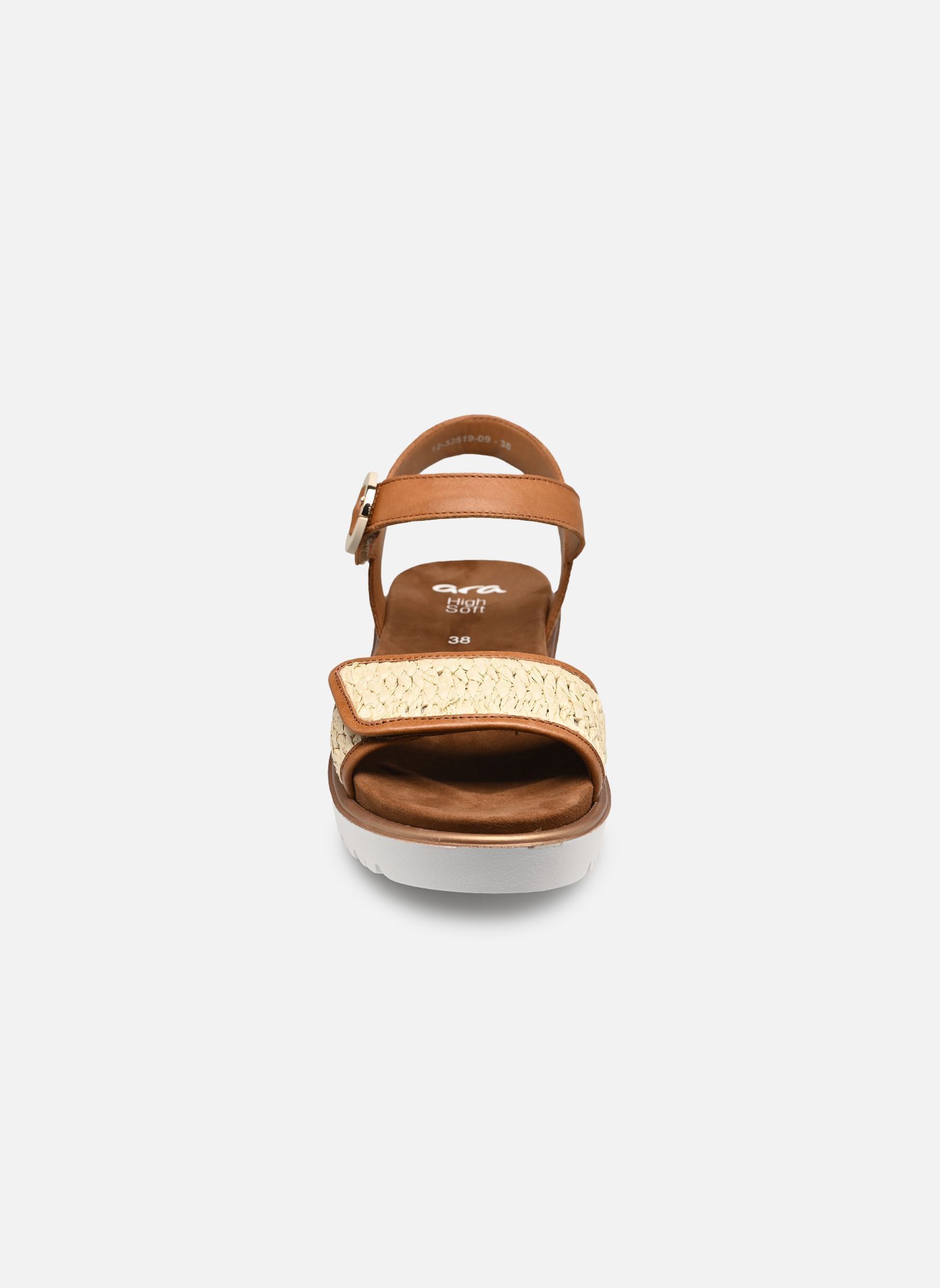 Keil- und Plateausandalen BILBAO-S 12-33519 damen braun Ara Keil- und Plateausandalen BILBAO-S 12-33519 damen braun Cognac,Natur