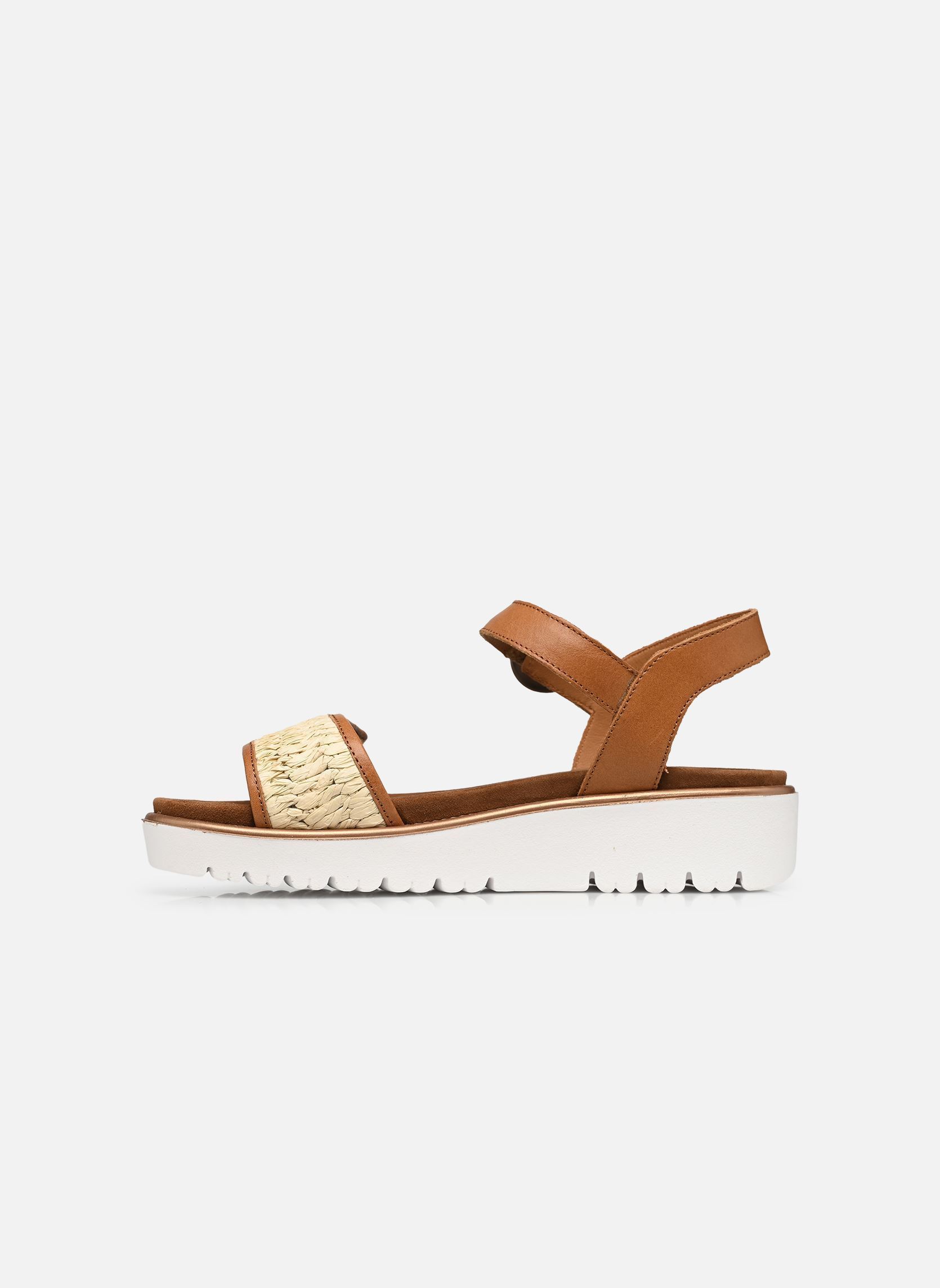 Keil- und Plateausandalen BILBAO-S 12-33519 damen braun Ara Keil- und Plateausandalen BILBAO-S 12-33519 damen braun Cognac,Natur