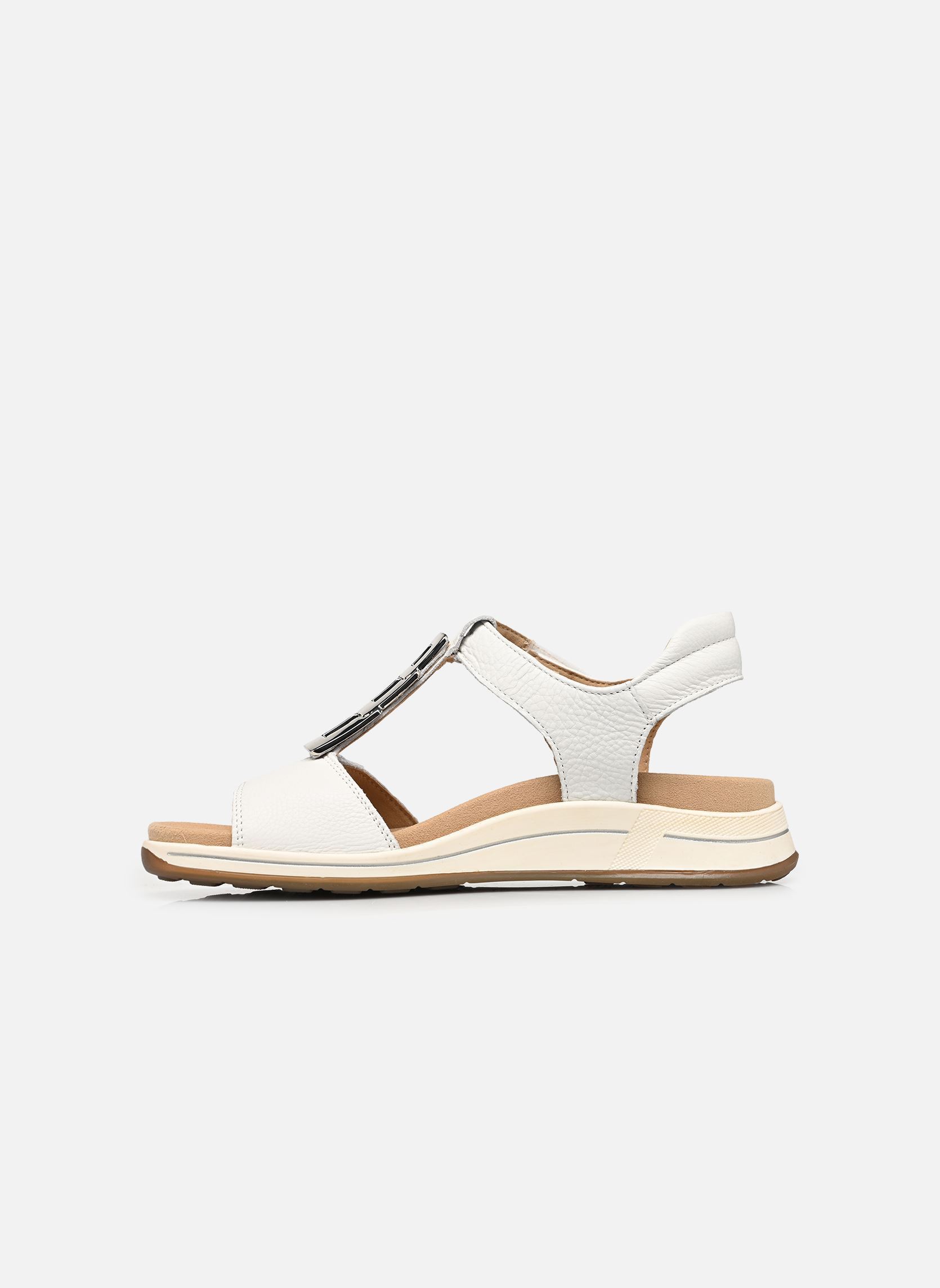 Flache Sandalen OSAKA-S 12-34804 damen weiß Ara Flache Sandalen OSAKA-S 12-34804 damen weiß Weiss