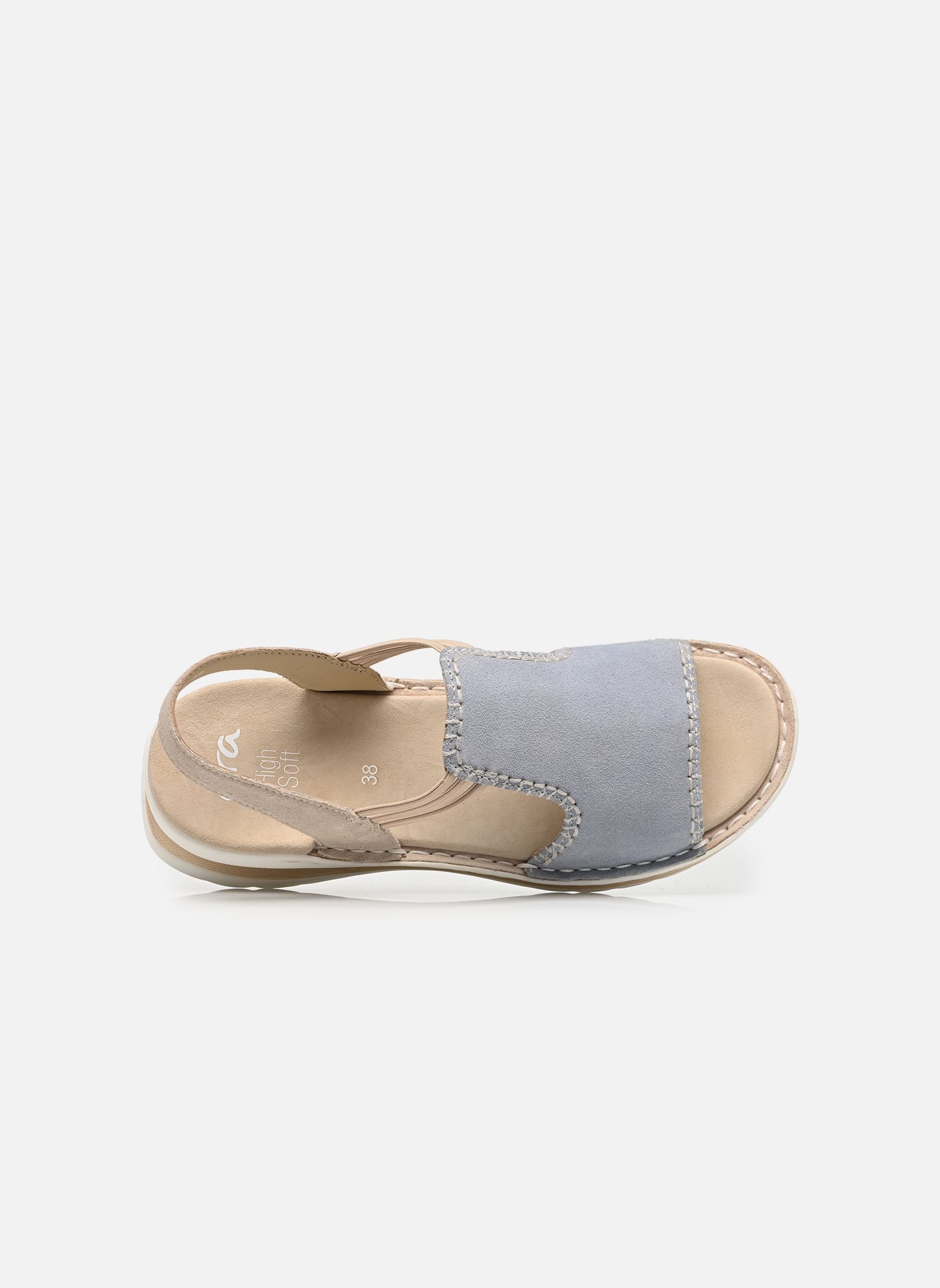 Sandales compensées et plateformes TAMPA-S 2.0 12-47225 femme bleu Ara Sandales compensées et plateformes TAMPA-S 2.0 12-47225 femme bleu CIELO,BEACH