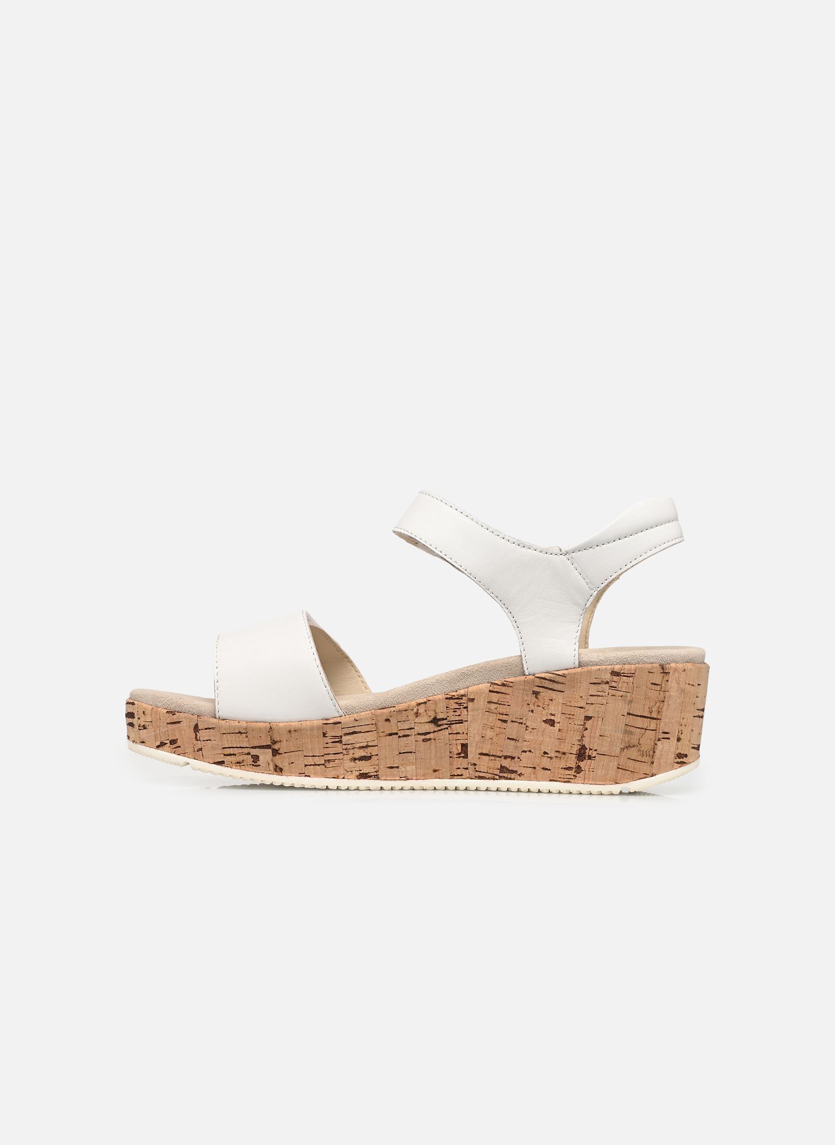 Keil- und Plateausandalen RIMINI-S 12-51502 damen weiß Ara Keil- und Plateausandalen RIMINI-S 12-51502 damen weiß Weiss,Natur