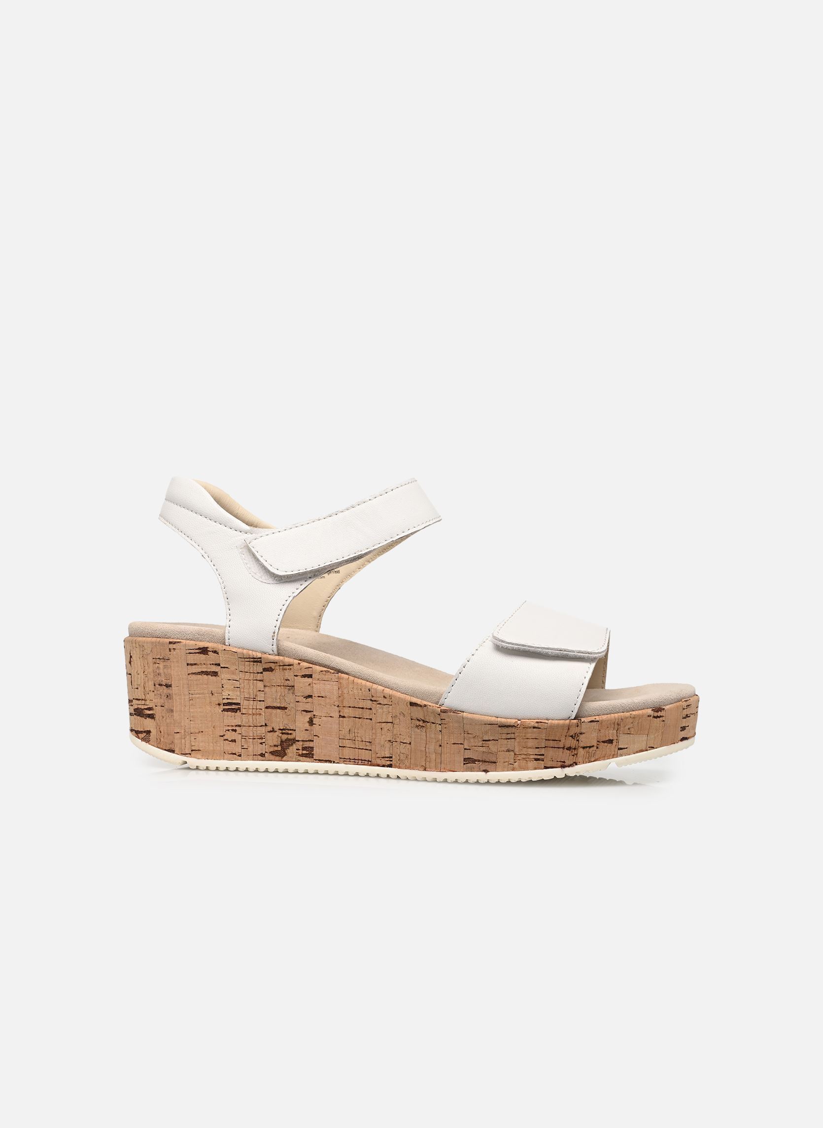 Keil- und Plateausandalen RIMINI-S 12-51502 damen weiß Ara Keil- und Plateausandalen RIMINI-S 12-51502 damen weiß Weiss,Natur