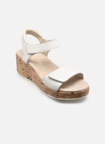 Keil- und Plateausandalen RIMINI-S 12-51502 damen weiß