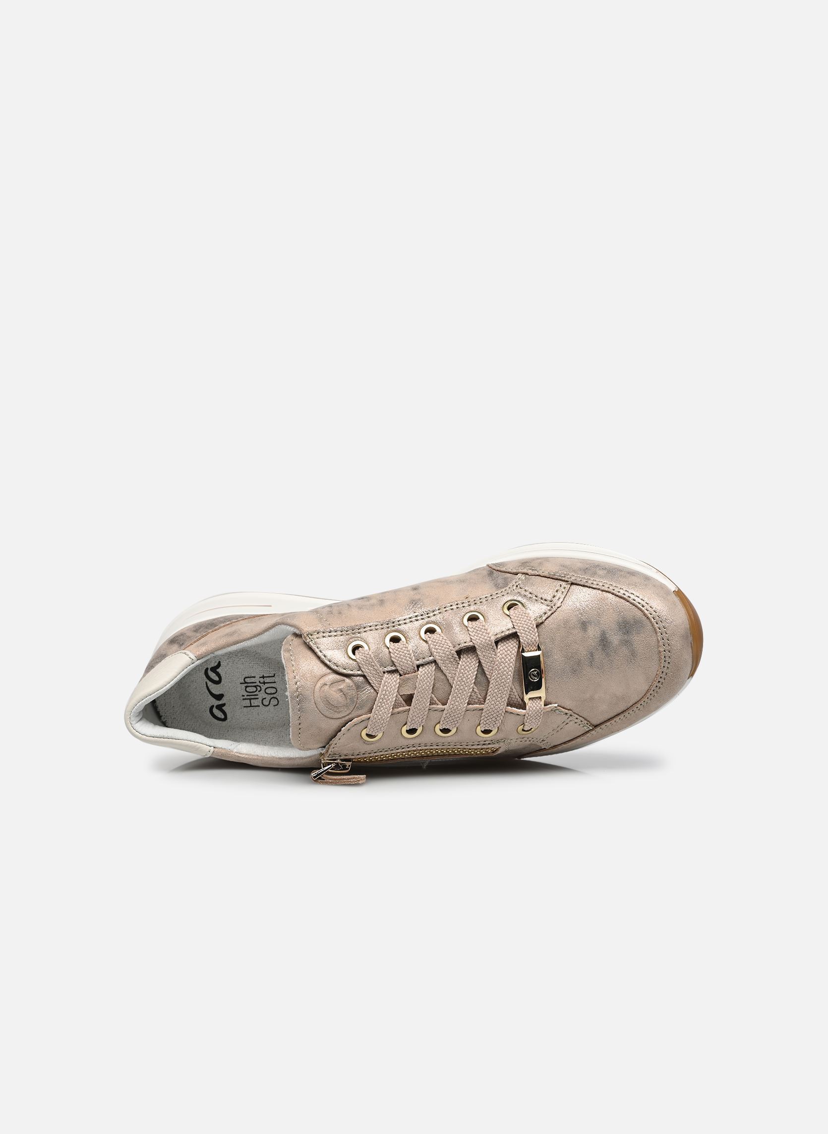 Baskets basses OSAKA 2.0 12-54801 femme beige Ara Baskets basses OSAKA 2.0 12-54801 femme beige SHELL,CREAM