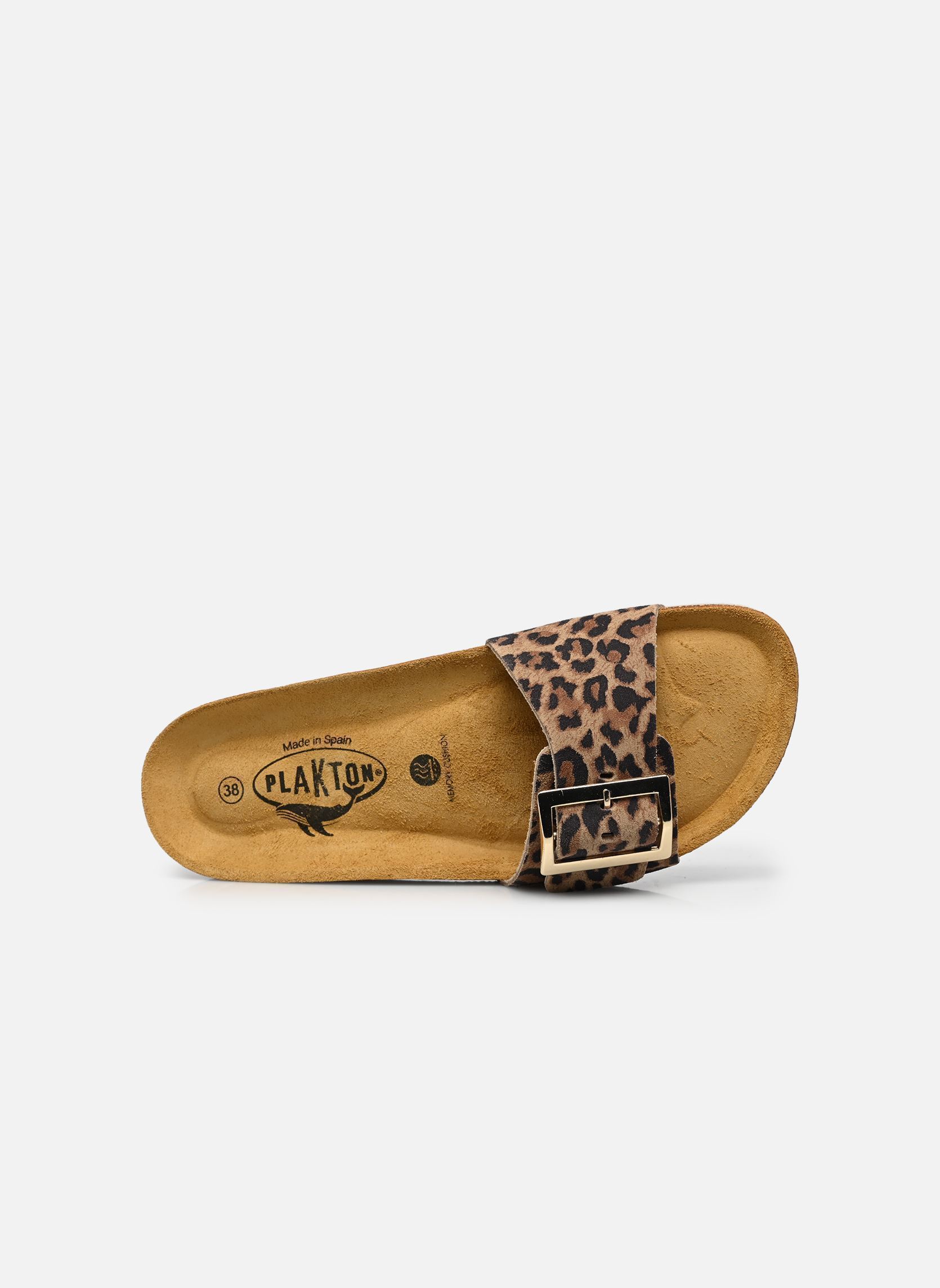 Pantoletten und Clogs BIS3 HEB damen braun Plakton Pantoletten und Clogs BIS3 HEB damen braun Leopardo Metal Mushroom