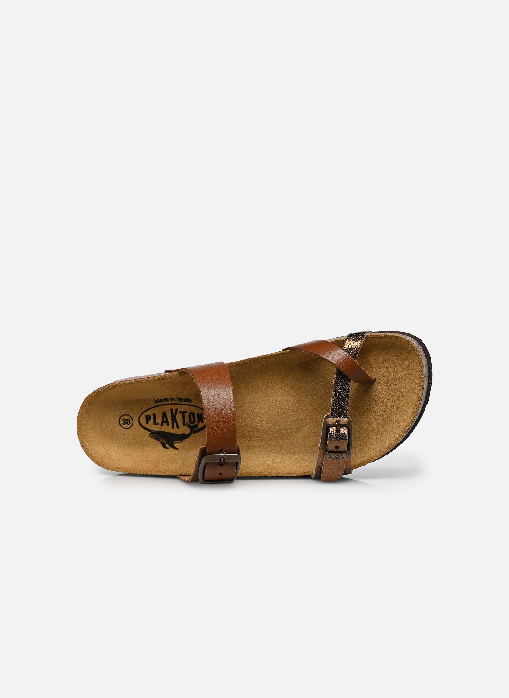 Mules et sabots CP Bombay femme marron Plakton Mules et sabots CP Bombay femme marron Mushroom Roble