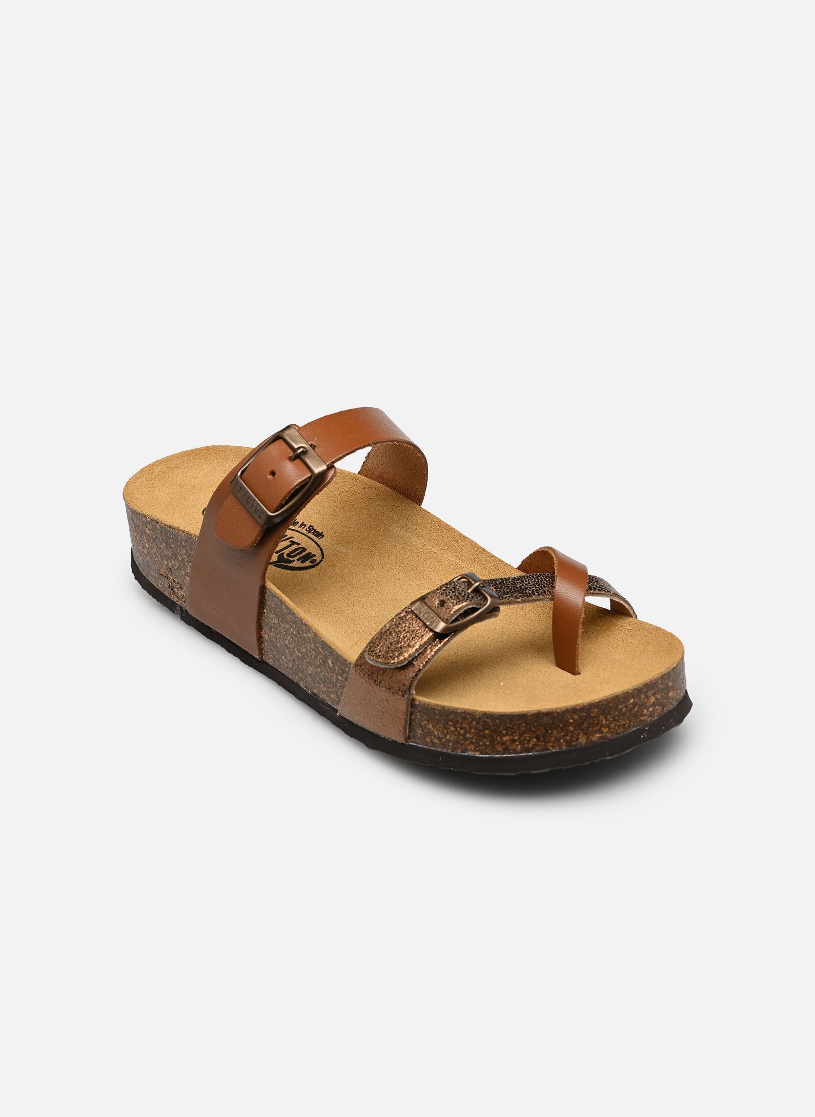 Mules et sabots CP Bombay femme marron Plakton Mules et sabots CP Bombay femme marron Mushroom Roble