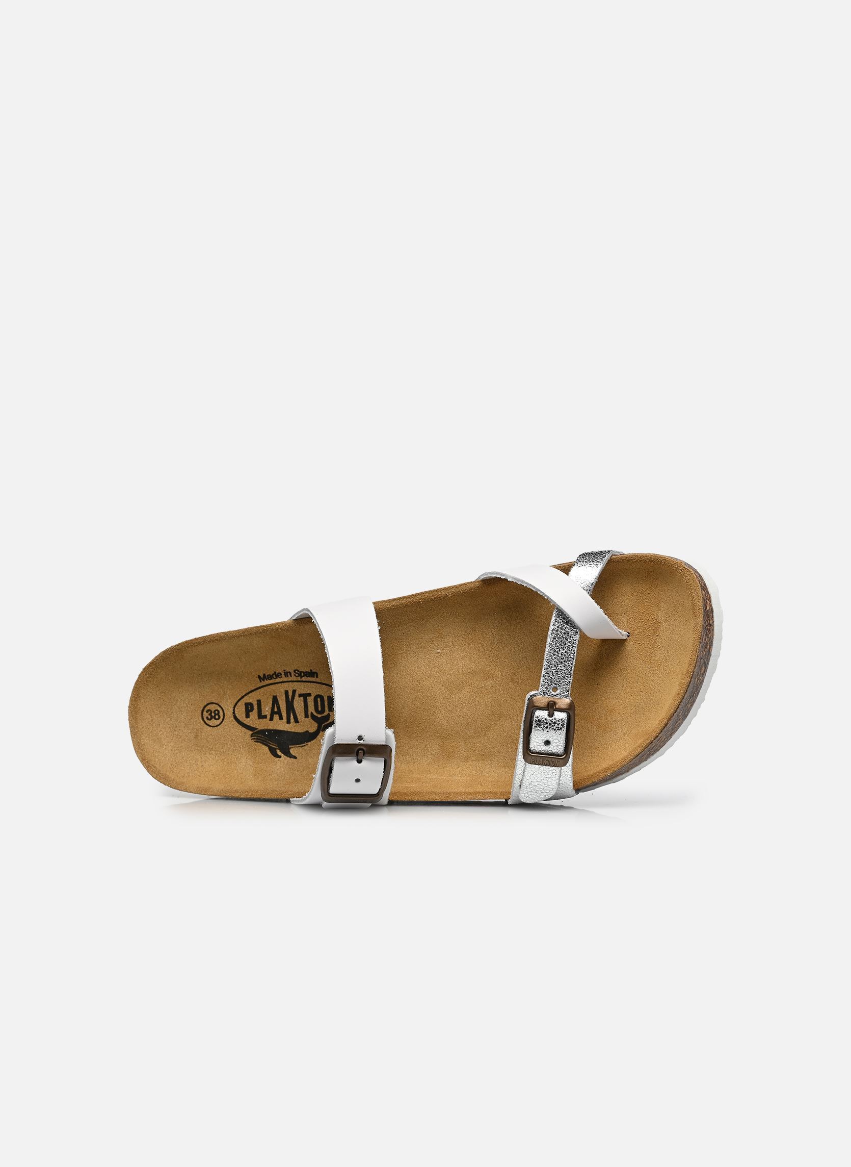 Pantoletten und Clogs CP Bombay damen weiß Plakton Pantoletten und Clogs CP Bombay damen weiß Blanco Blanco