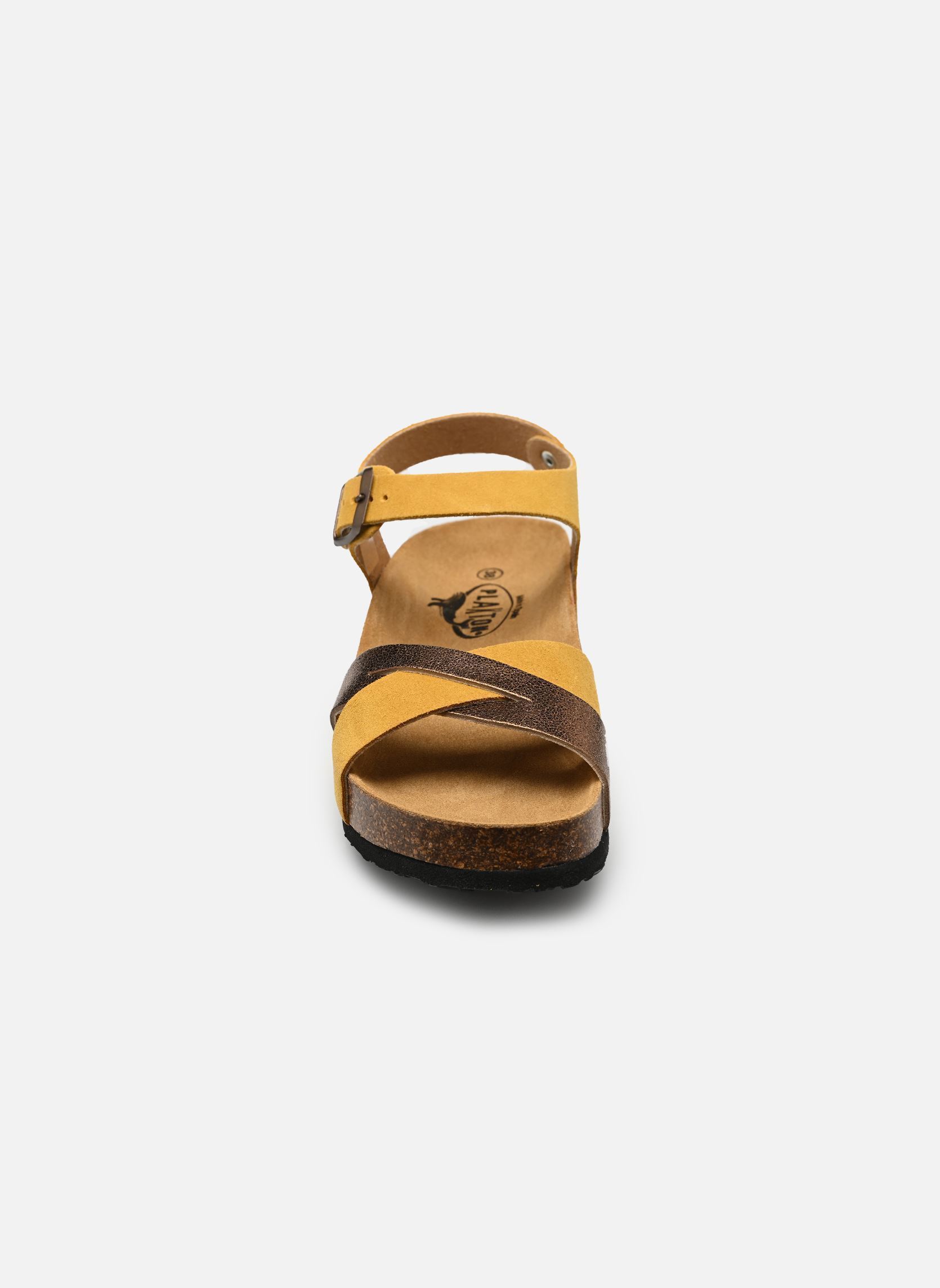 Keil- und Plateausandalen CP Final damen gelb Plakton Keil- und Plateausandalen CP Final damen gelb Ocre Mushroom