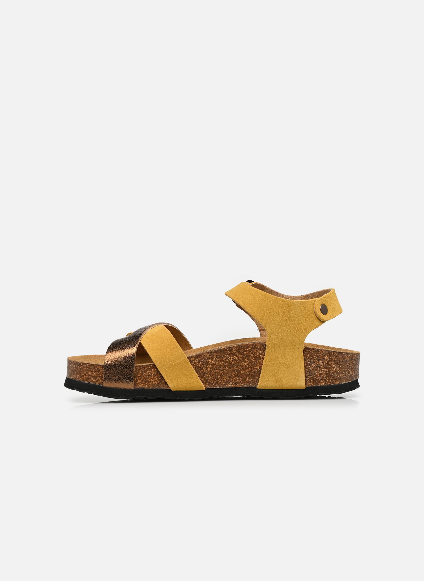 Keil- und Plateausandalen CP Final damen gelb Plakton Keil- und Plateausandalen CP Final damen gelb Ocre Mushroom